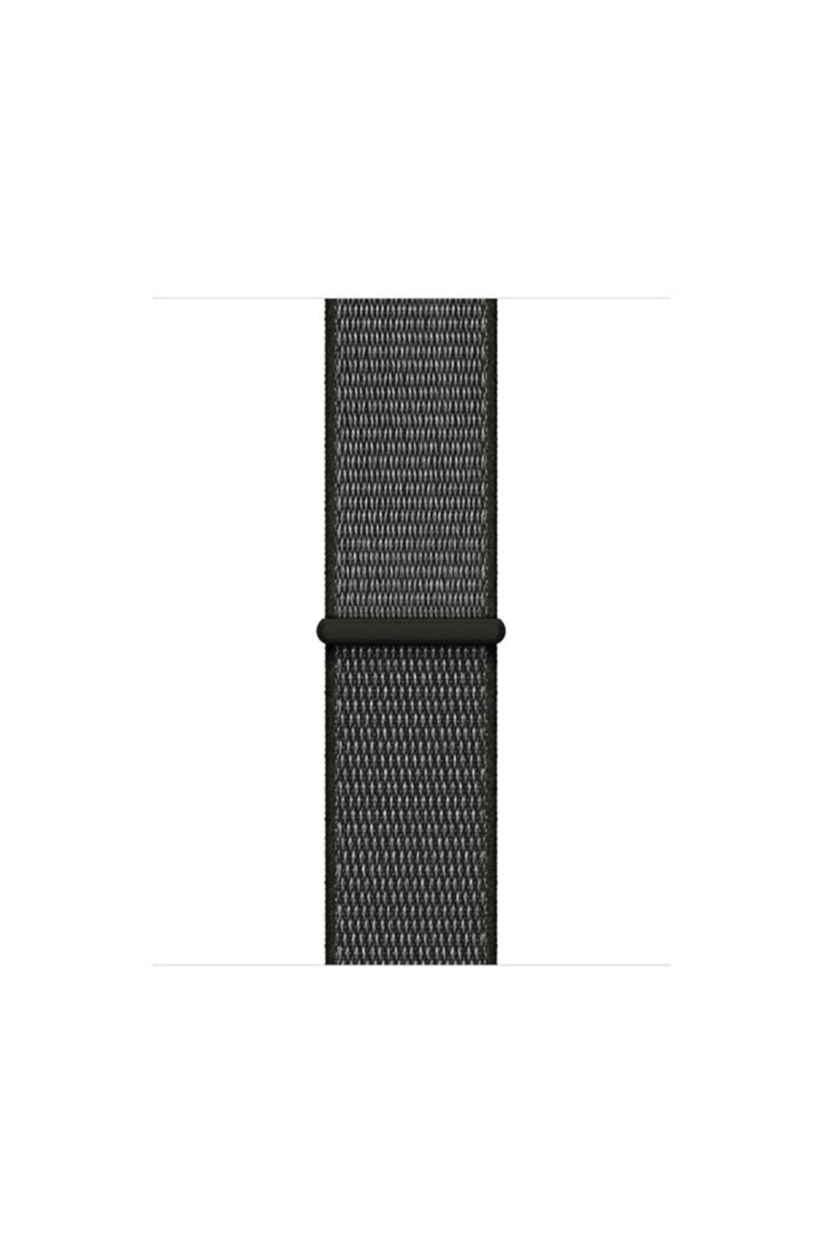 Honor Magicwatch 2 42 Mm Için Dokuma Kordon Lacivert Çizgili