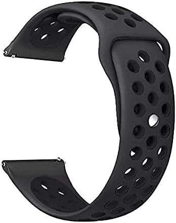 Huawei Watch Gt 2 42 Mm Için Dokuma Kordon Neon Yeşil