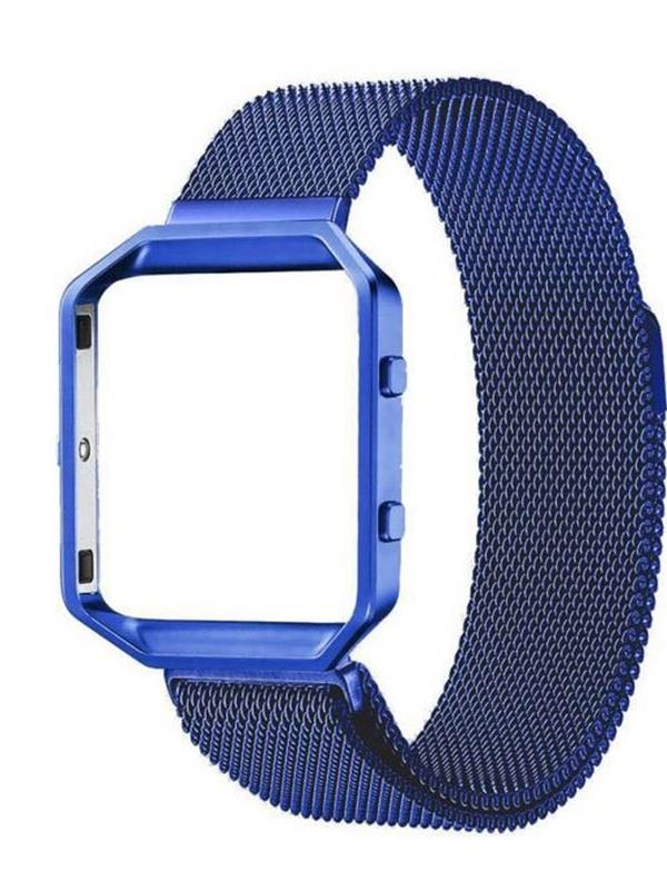 Markacase Fitbit Blaze Uyumlu Metal Mıknatıslı Milanese Kordon