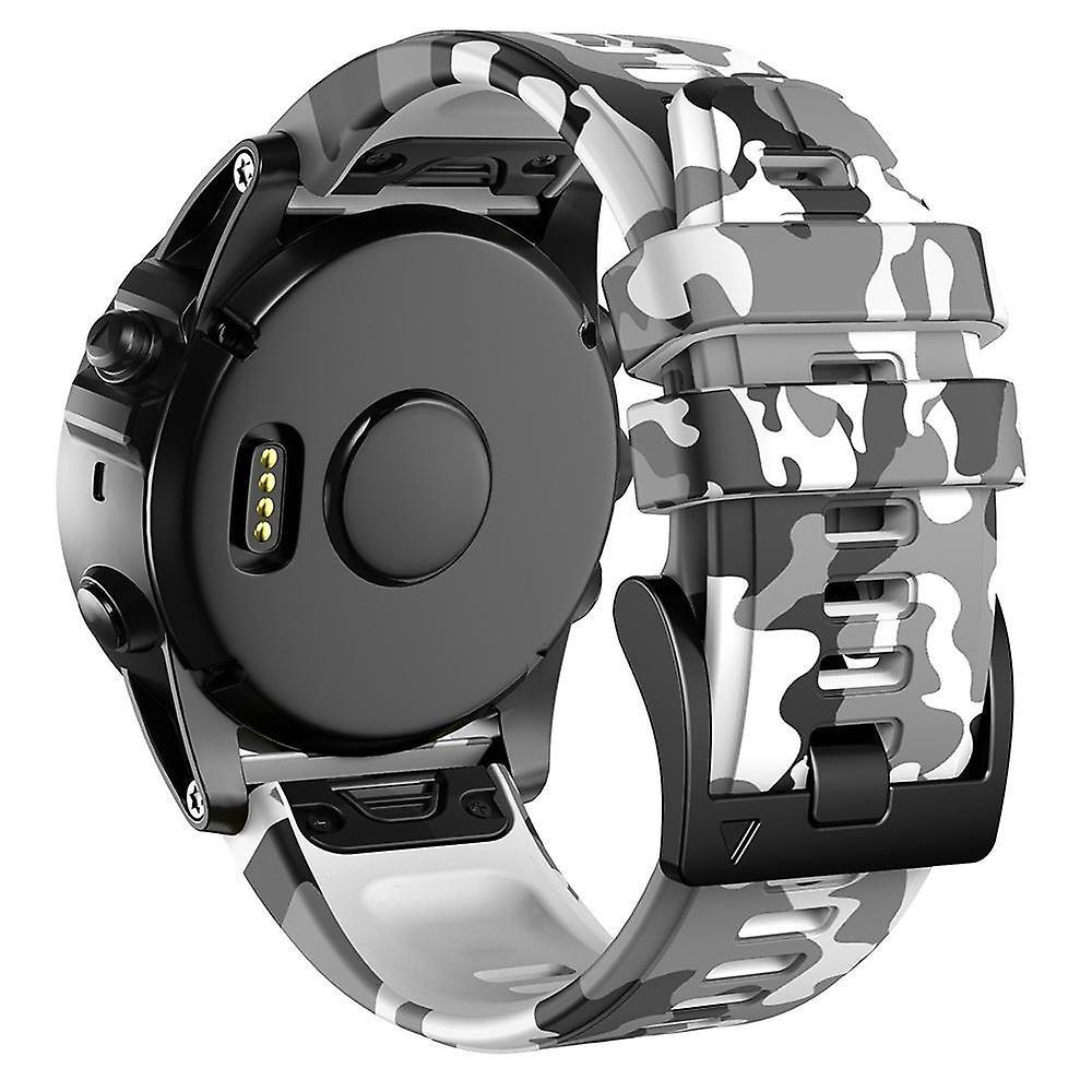 Markacase Garmin descent mk2 - mk2i (26MM) Kamuflaj Silikon Saat Kordonu