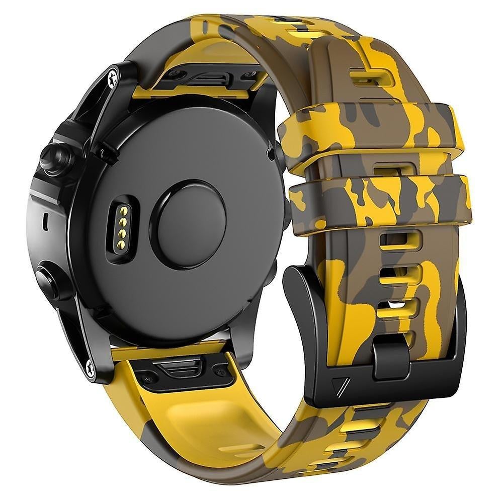Markacase Garmin descent mk2 - mk2i (26MM) Kamuflaj Silikon Saat Kordonu