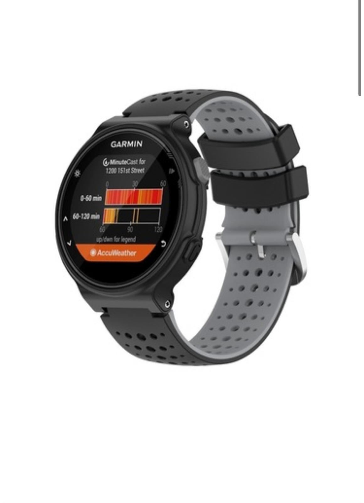 Markacase Garmin Forerunner 735XT Uyumlu Silikon Kordon