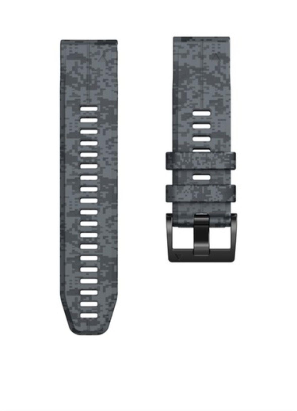 Markacase Garmin Forerunner 935/945/955 silikon kayış(22mm) Kamuflaj Silikon Saat Kordonu