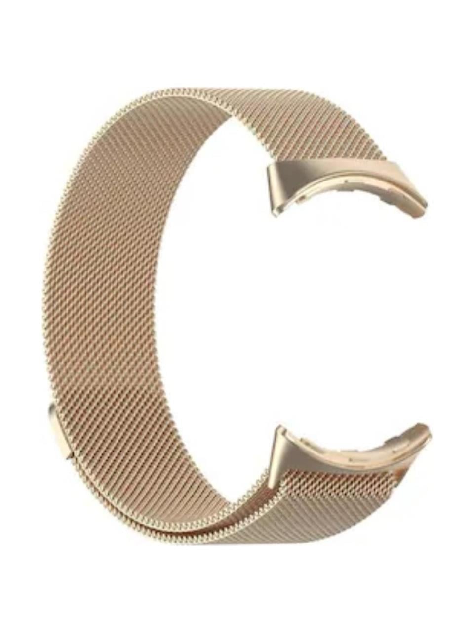 Markacase Google Pixel Watch Için Milanese Paslanmaz Çelik Metal Saat Kordonu