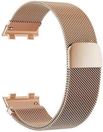 Markacase Oppo Watch 41 Mm İle UYUMLU Metal Milanese Kordon