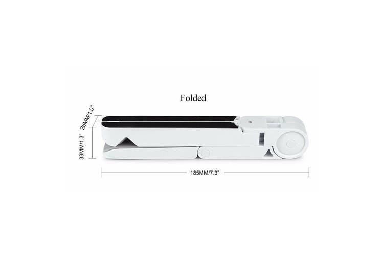 Mediapad T3 7.0 Uyumlu Katlanabilir Mini Braket Tutucu Siyah