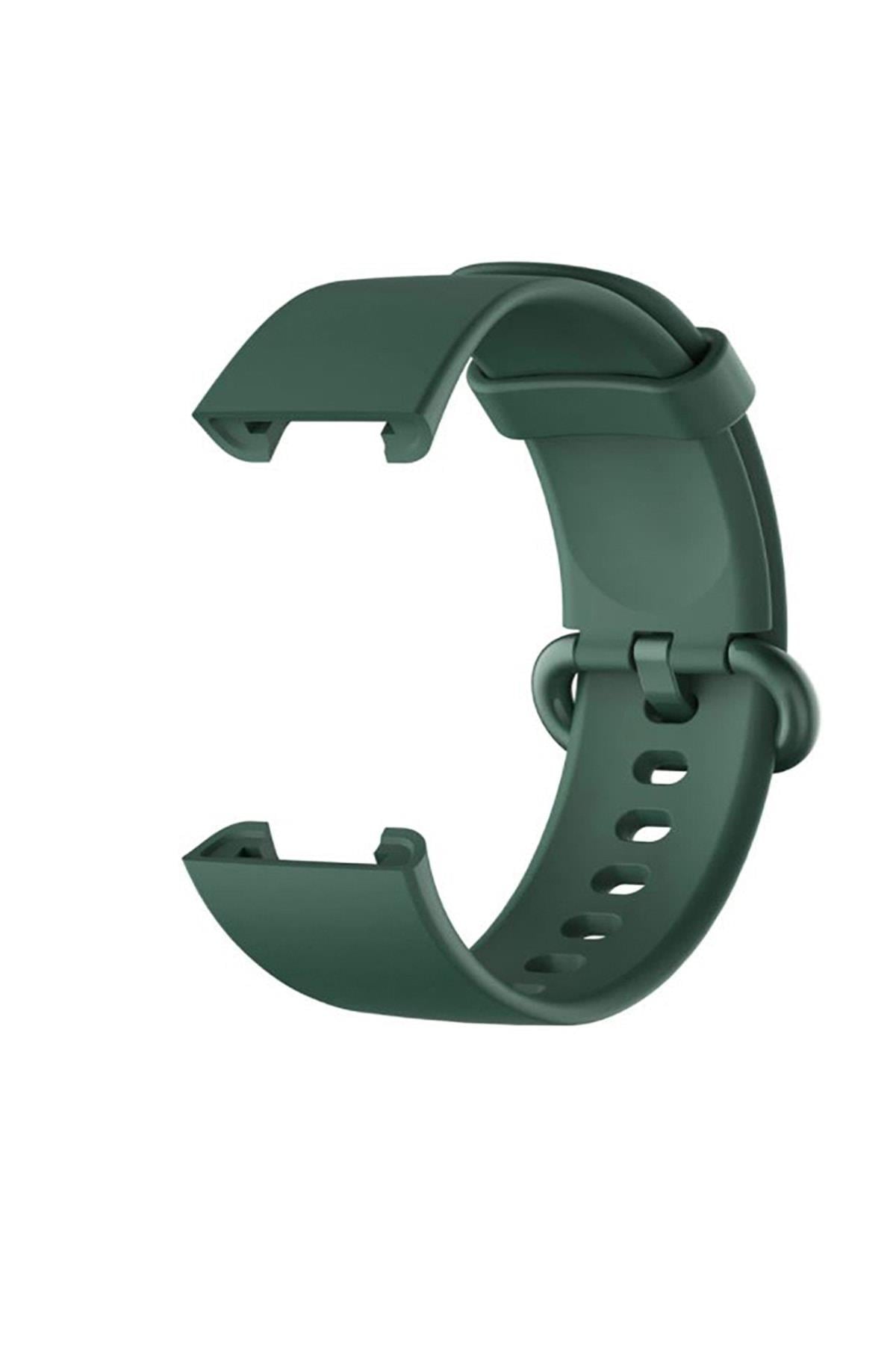 Mi Watch Lite Ile Uyumlu Silikon Kordon Beyaz