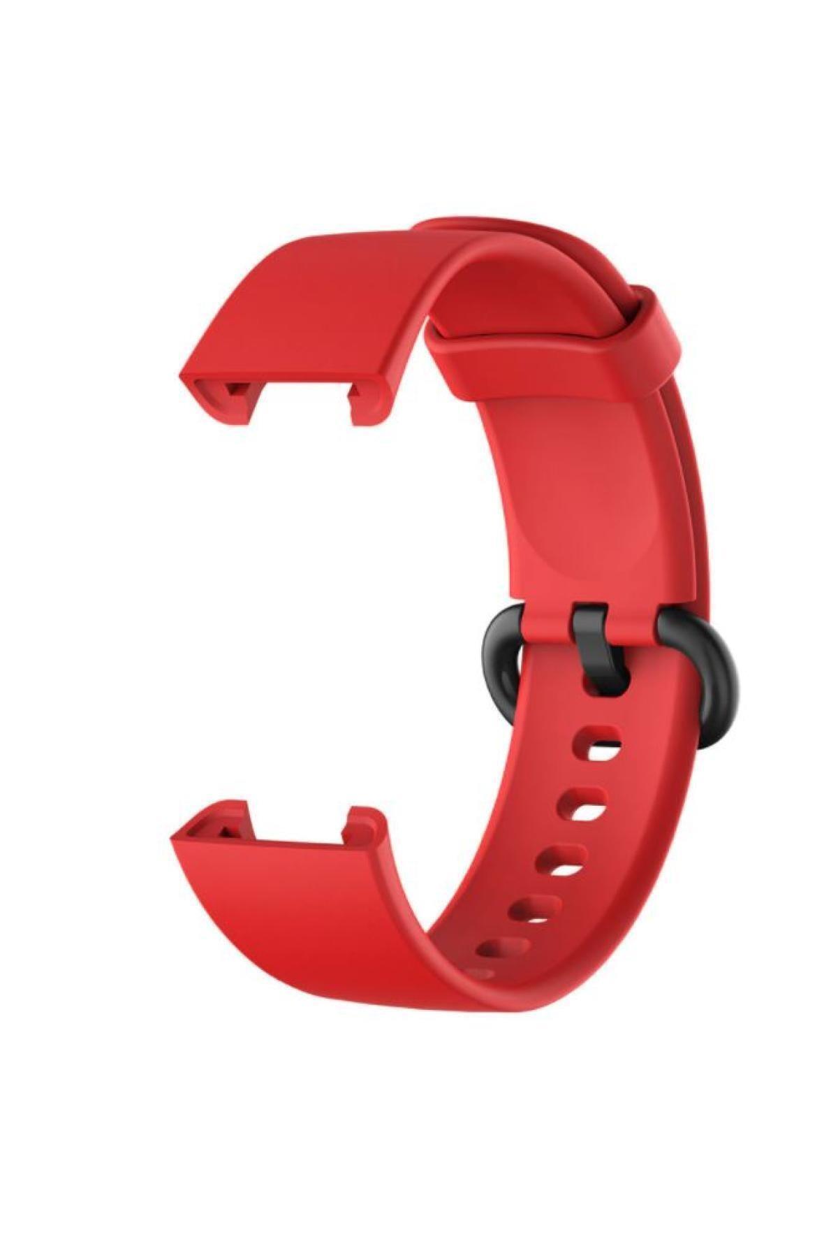 Redmi Watch Ile Uyumlu Silikon Kordon Siyah