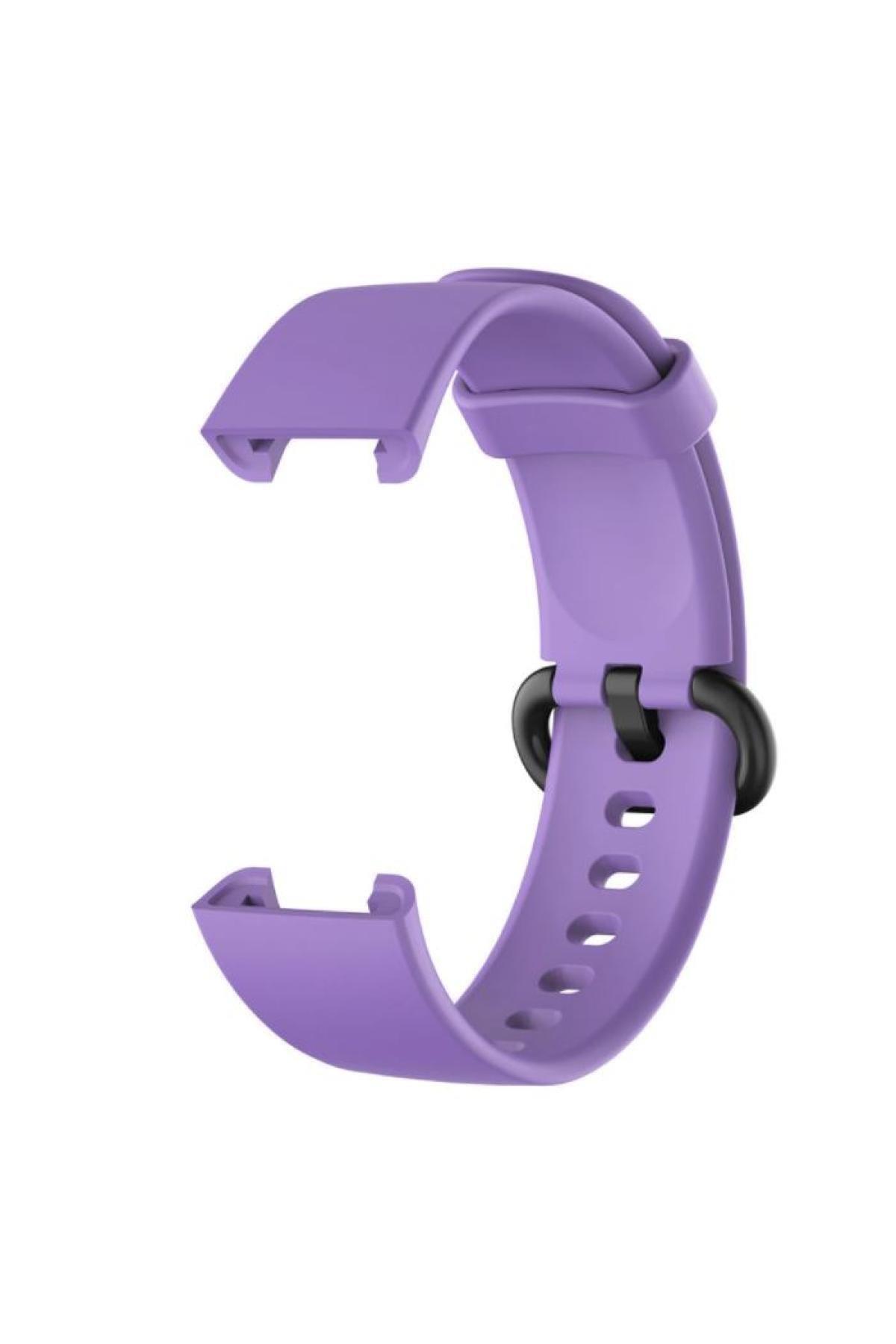 Redmi Watch Ile Uyumlu Silikon Kordon Siyah