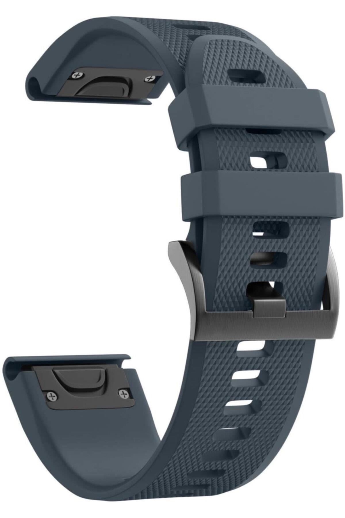Silikon Kordon Kırmızı Garmin Descent Mk2