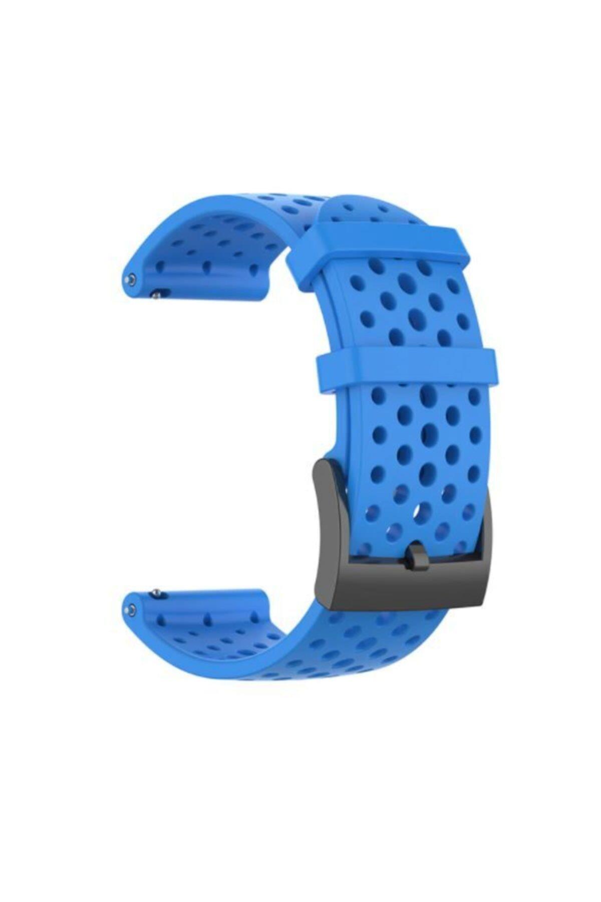 Suunto 7 Uyumlu Silikon Kordon Beyaz