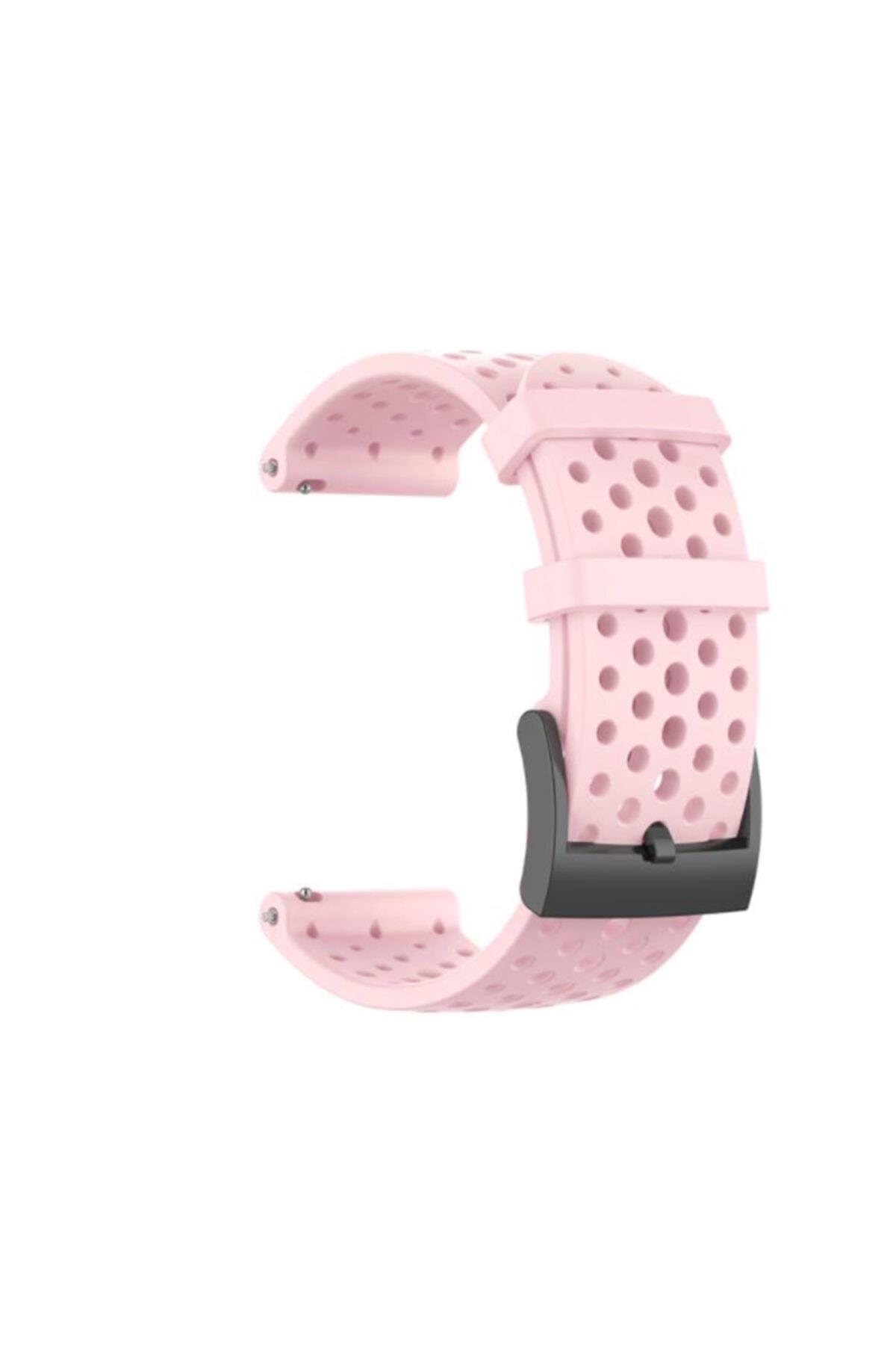 Suunto 7 Uyumlu Silikon Kordon Beyaz