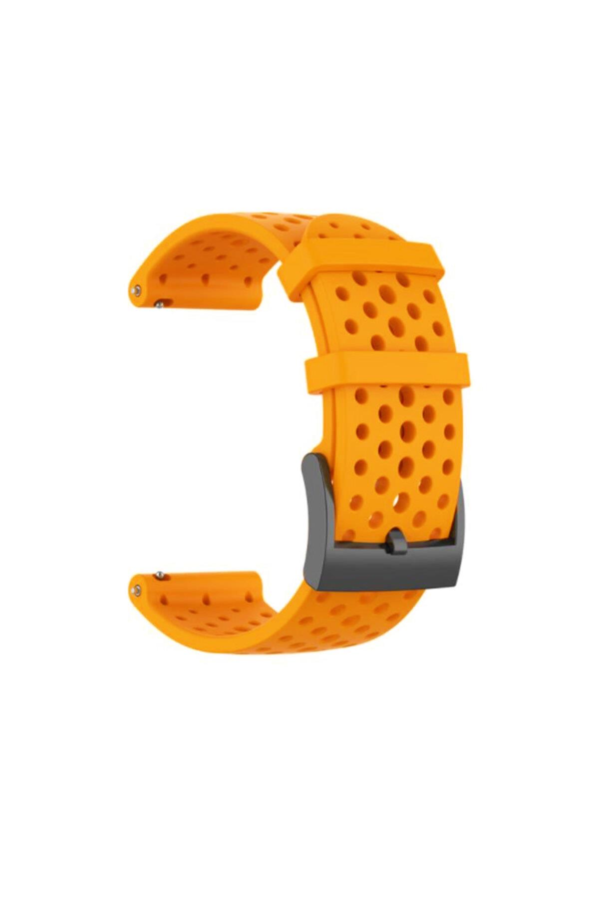 Suunto 7 Uyumlu Silikon Kordon Beyaz