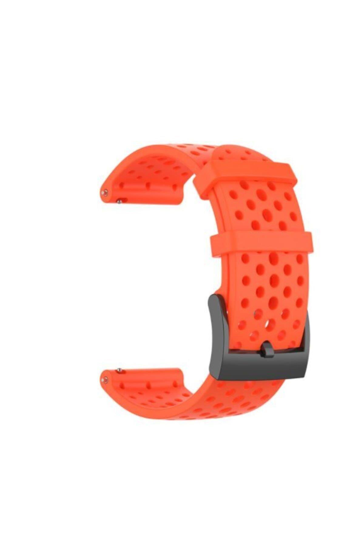 Suunto 7 Uyumlu Silikon Kordon Beyaz