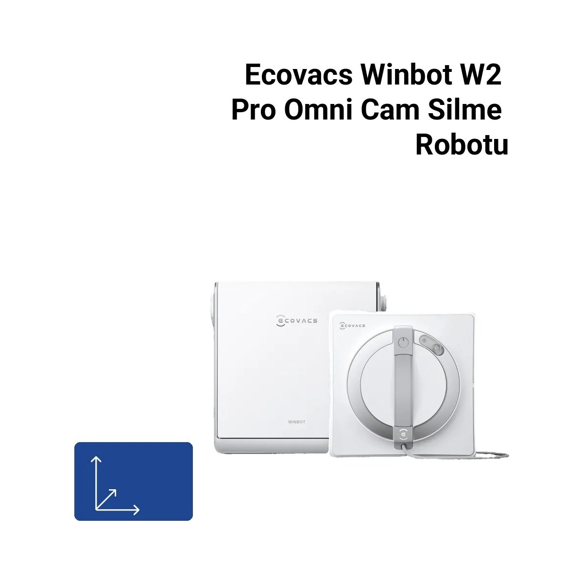 Ecovacs Winbot WG851-11 W2 Pro Omni Cam Silme Robotu