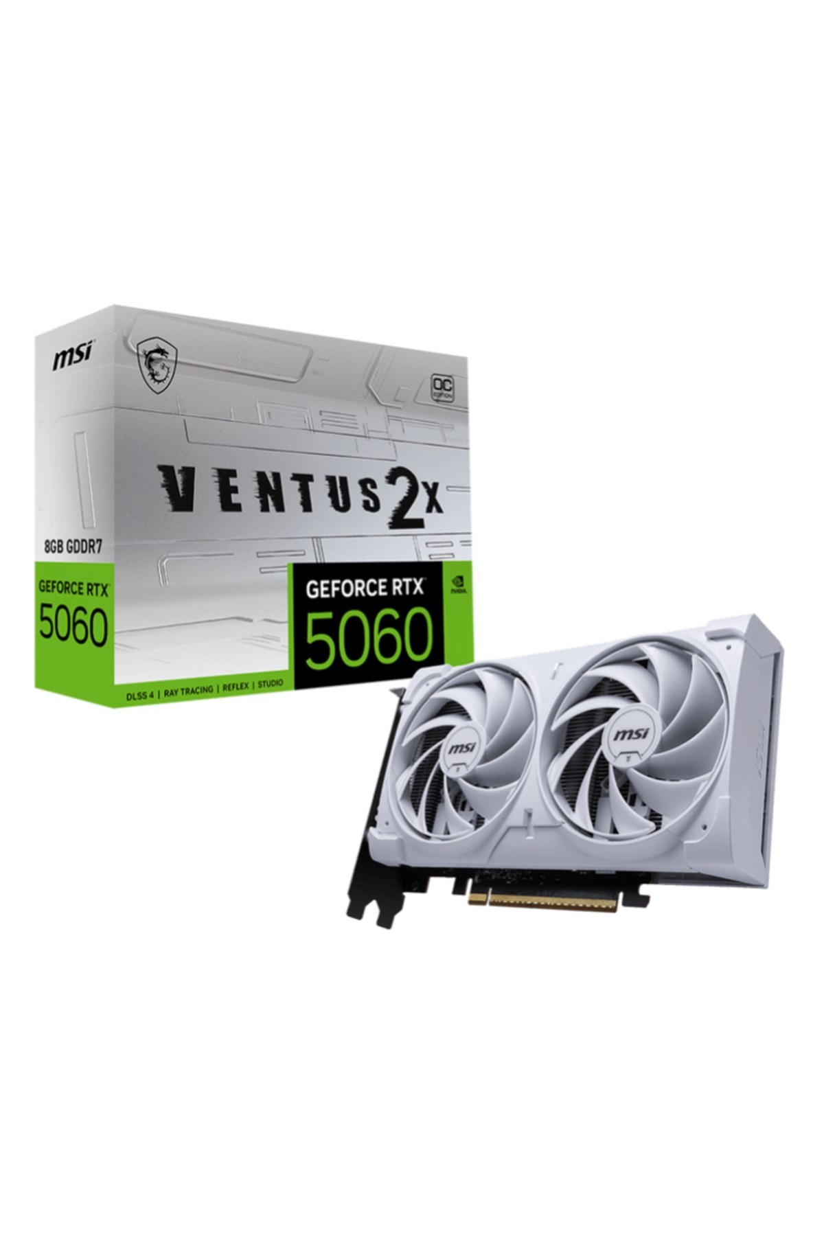 Geforce Rtx 5060 8g Ventus 2x Oc WHITE GDDR 7 G5060-8V2CW