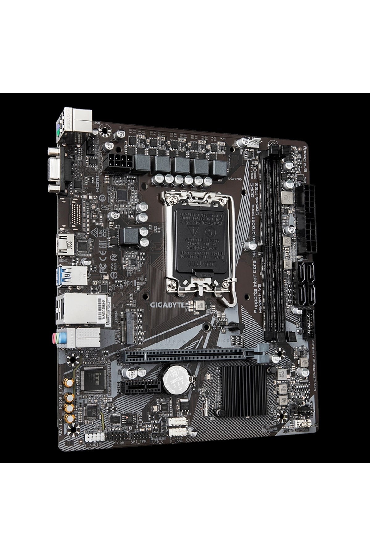 GIGABYTE H610M-K V2 D5 4800MHZ M.2 MATX 1700P ANAKART