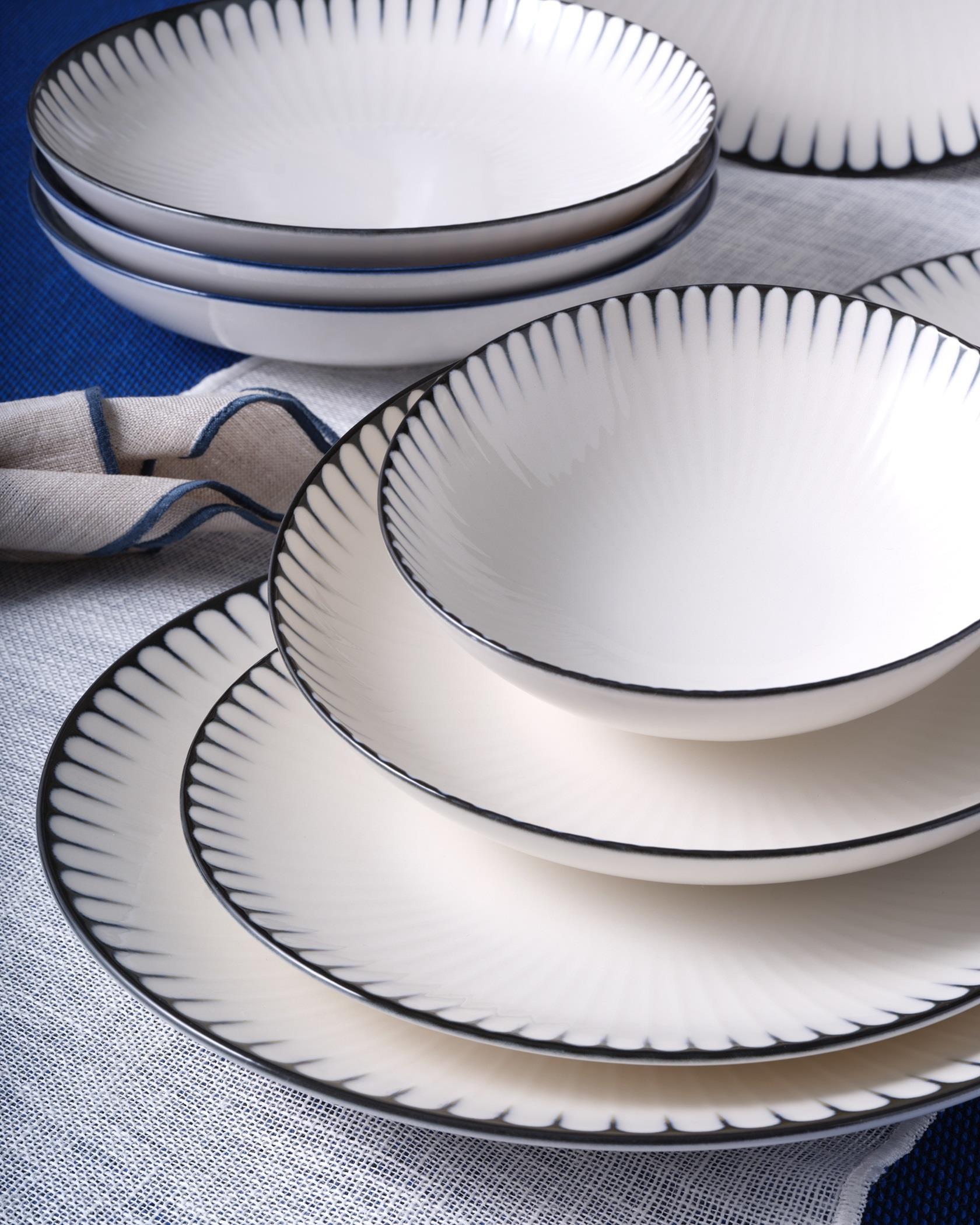 Porselen 24 Parça Lina Yemek Takımı GBSATN24Y4R33063