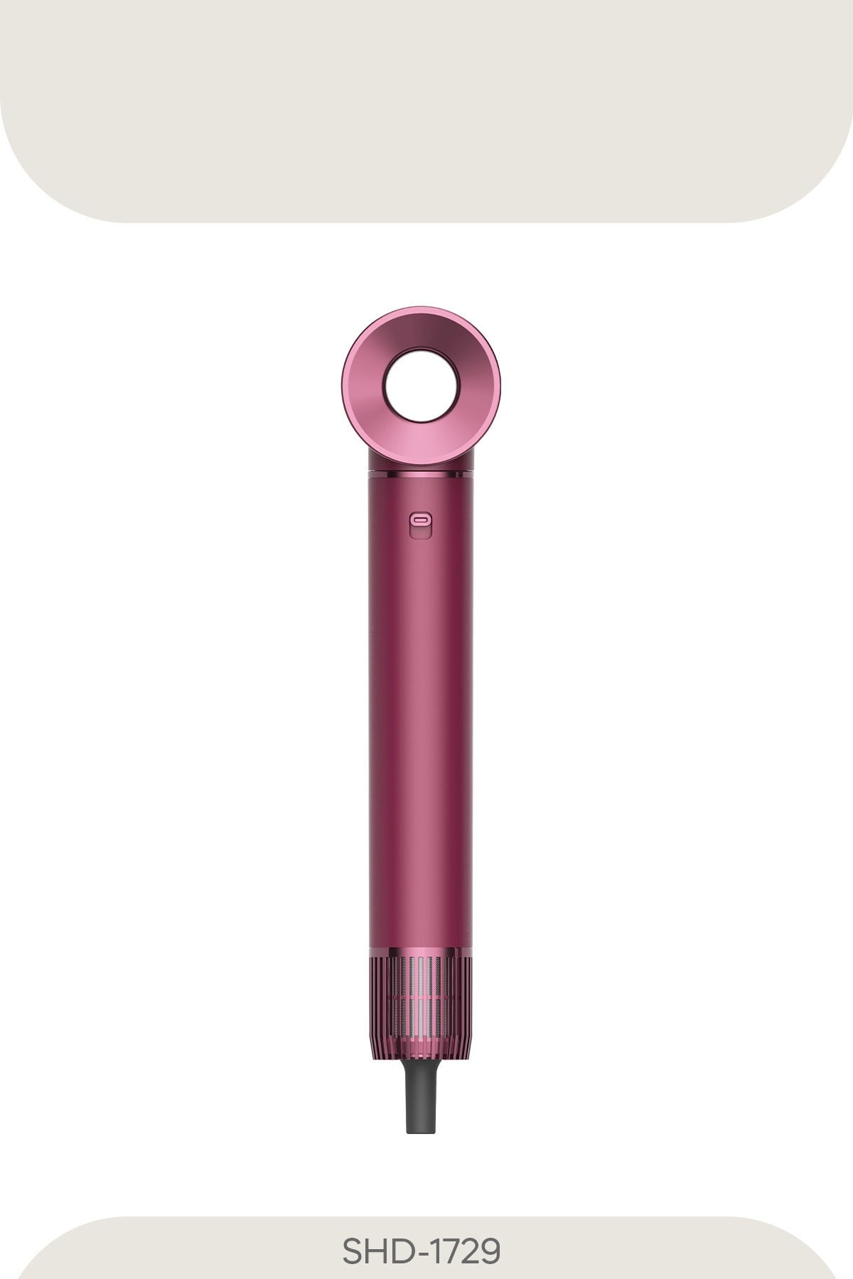 Pro Compact Uzun Multi-styler Hava Üfleme 5in1 Saç Şekillendirici Bldc Shd-1729 Royal Gilded Red