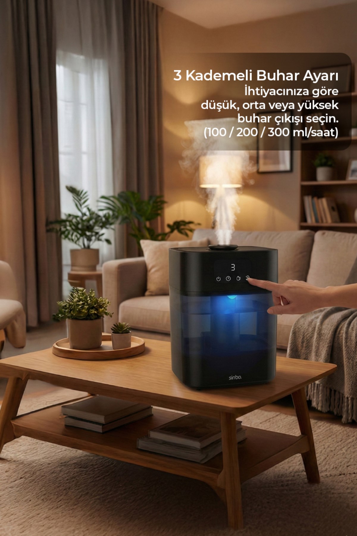 Sinbo SAH-6119 Hava Nemlendirme Cihazı