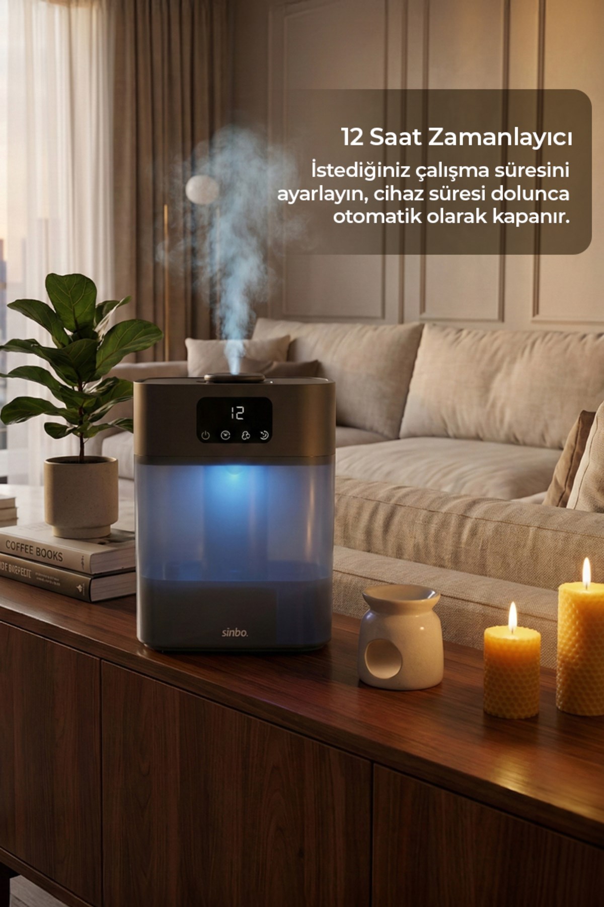 Sinbo SAH-6119 Hava Nemlendirme Cihazı