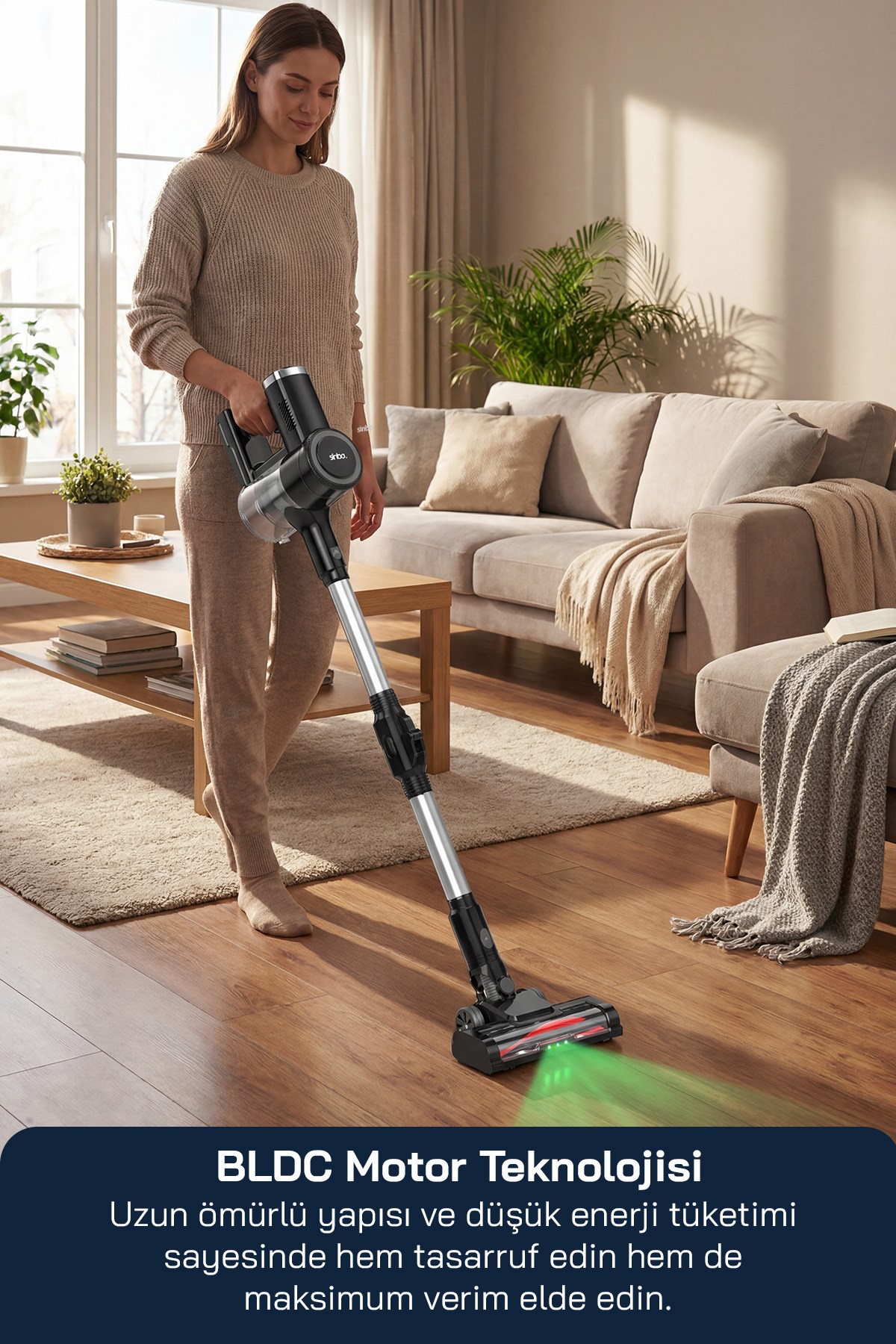 Sinbo SVC-8642 Kablosuz Dikey Süpürge