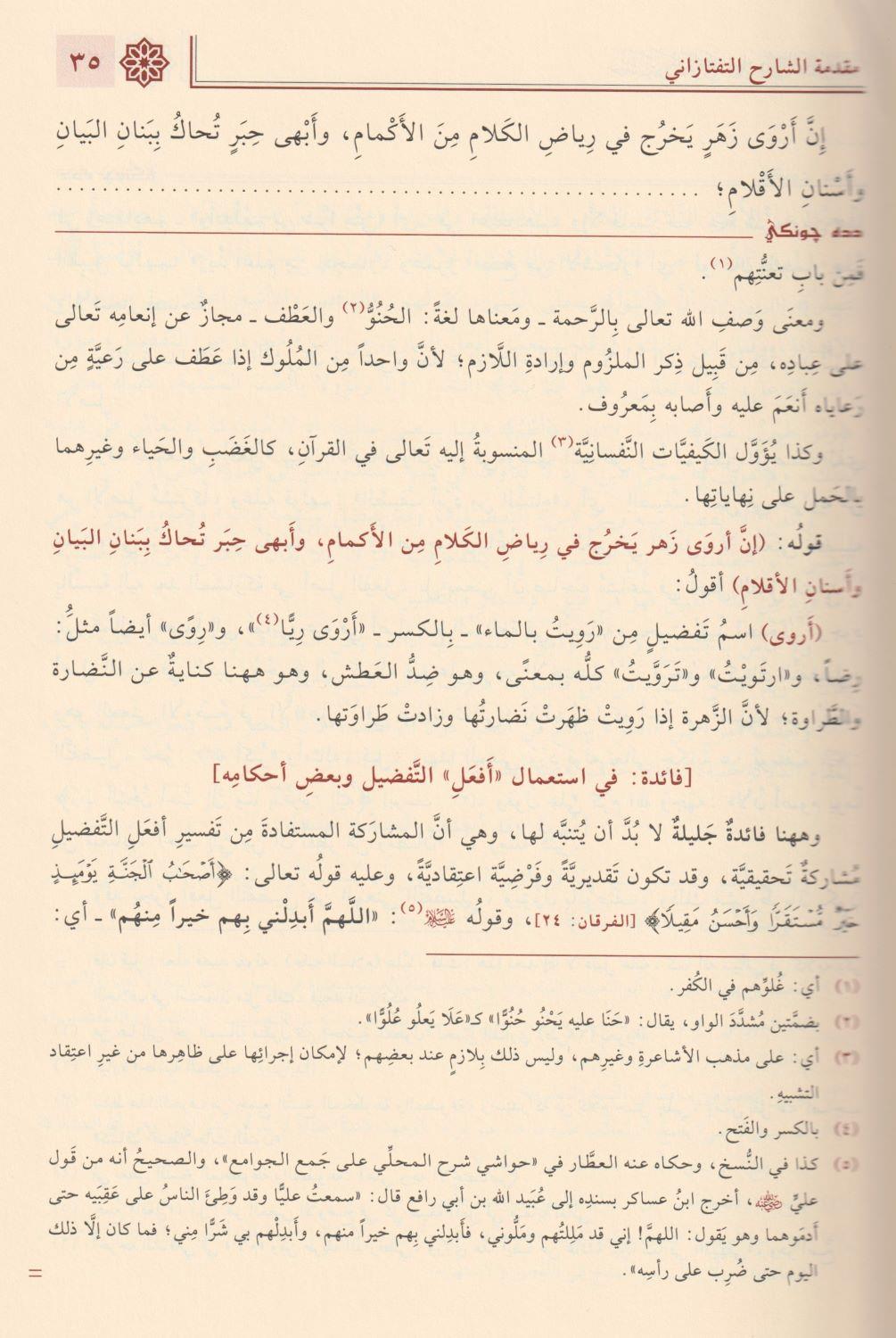 Haşiyetu Dede Cengi Ala Şerhit Tasrifil İzzi Arapça - حاشية دده جونكي شرح التصريف العزي - arapça kitap - arapça kitaplar medrese