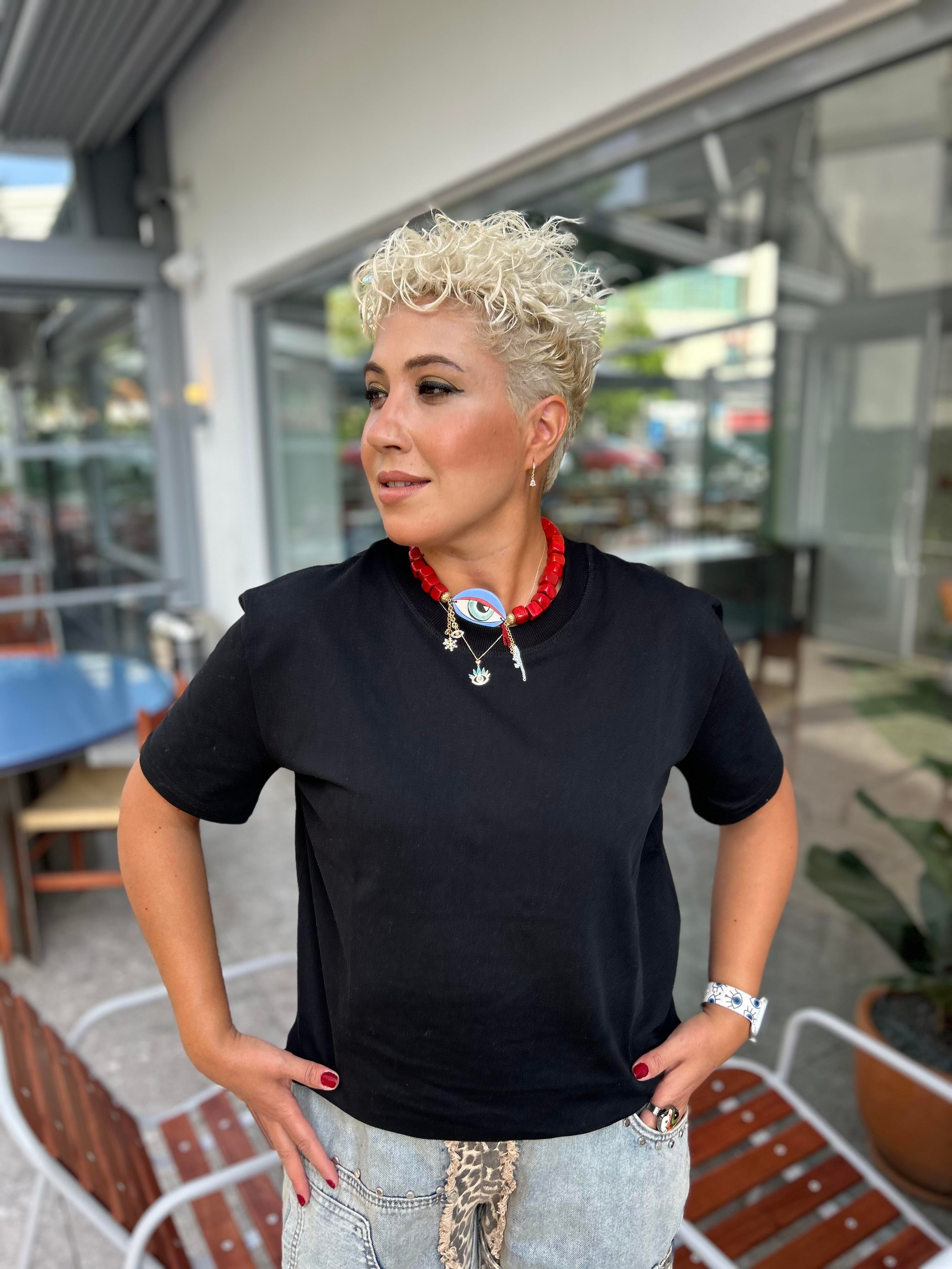 DLV Basic Siyah T-Shirt