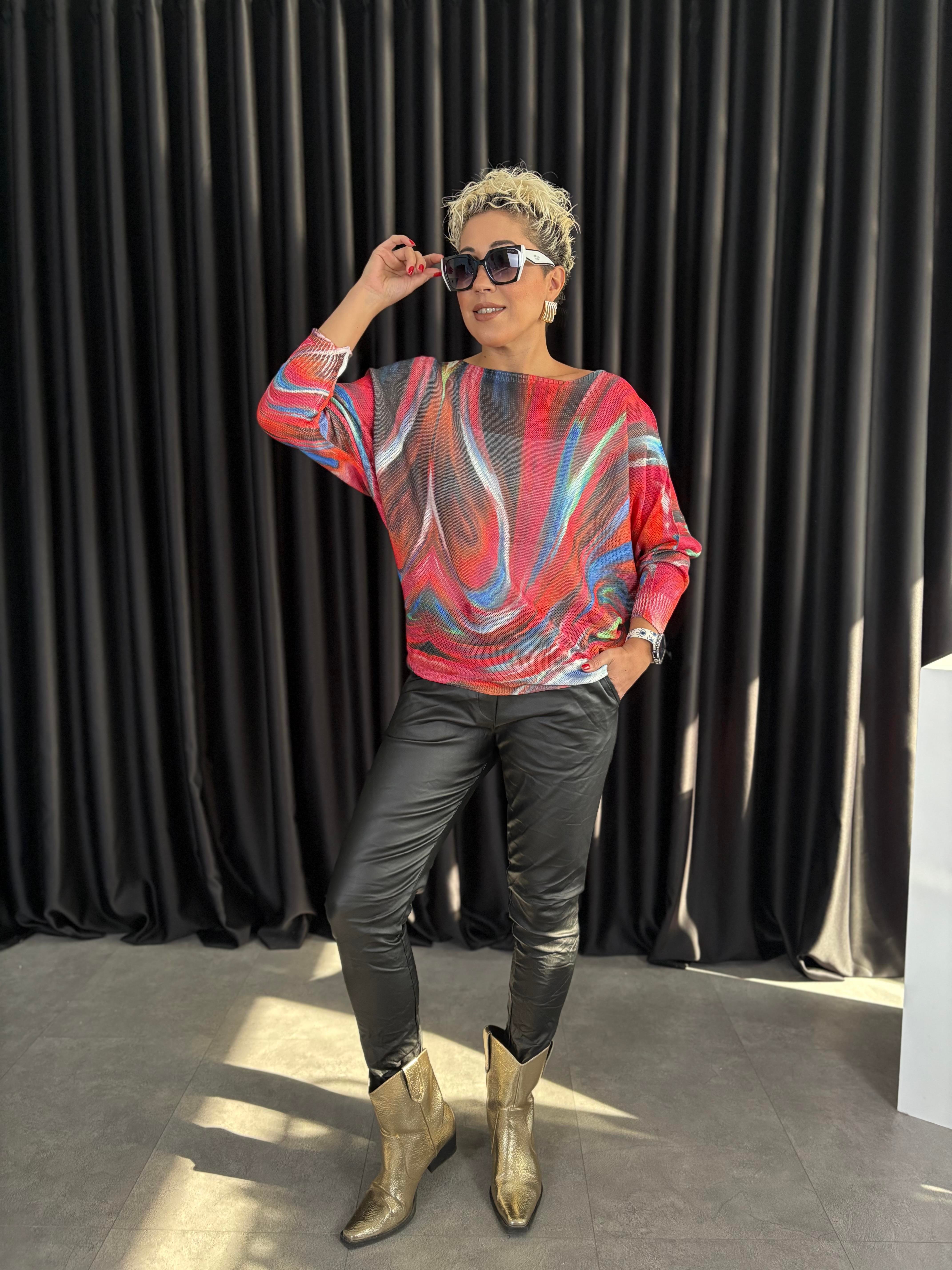 İtalyan Merserize Renkli Triko 2