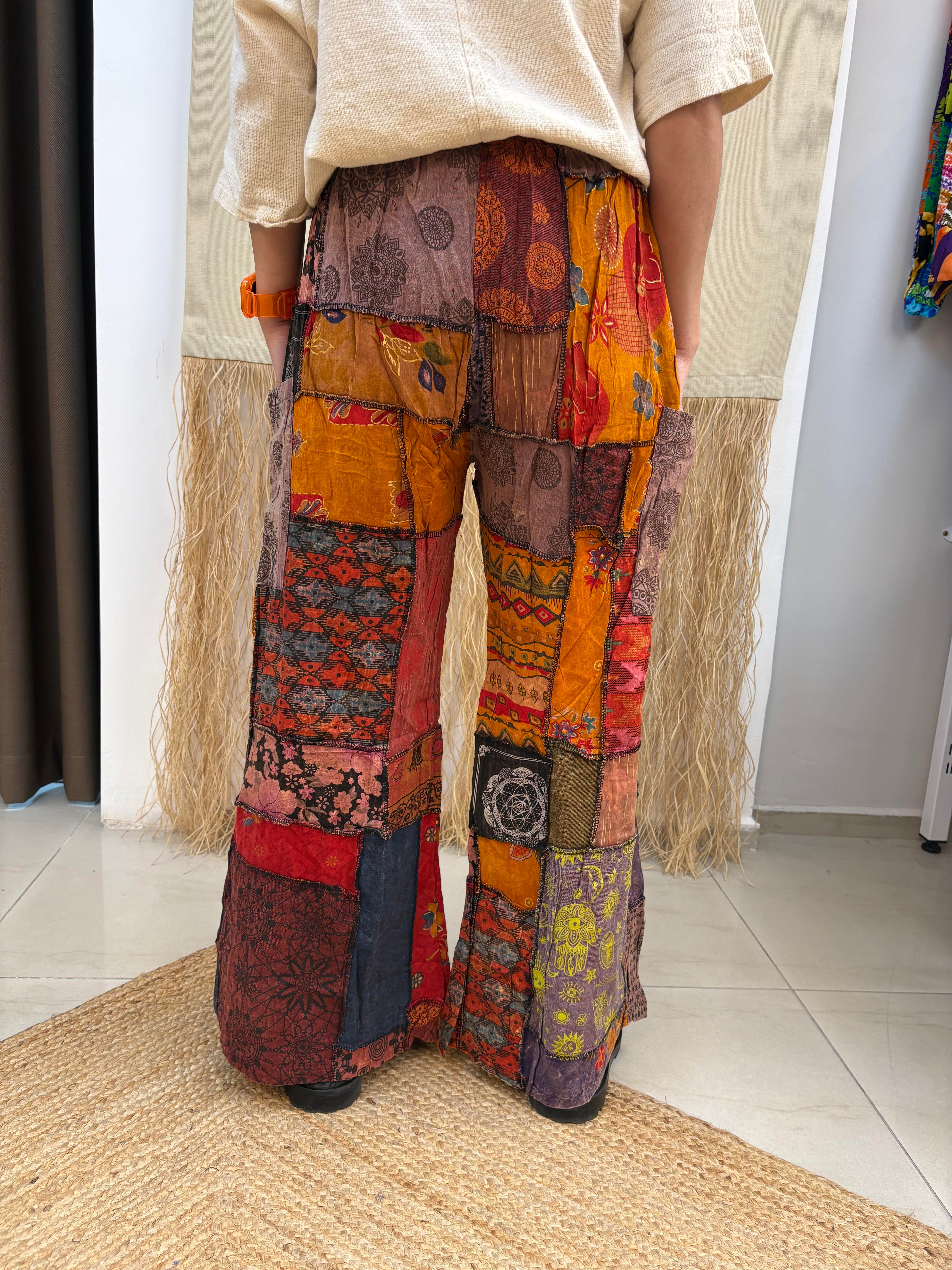 Nepal Patchwork Pantolon