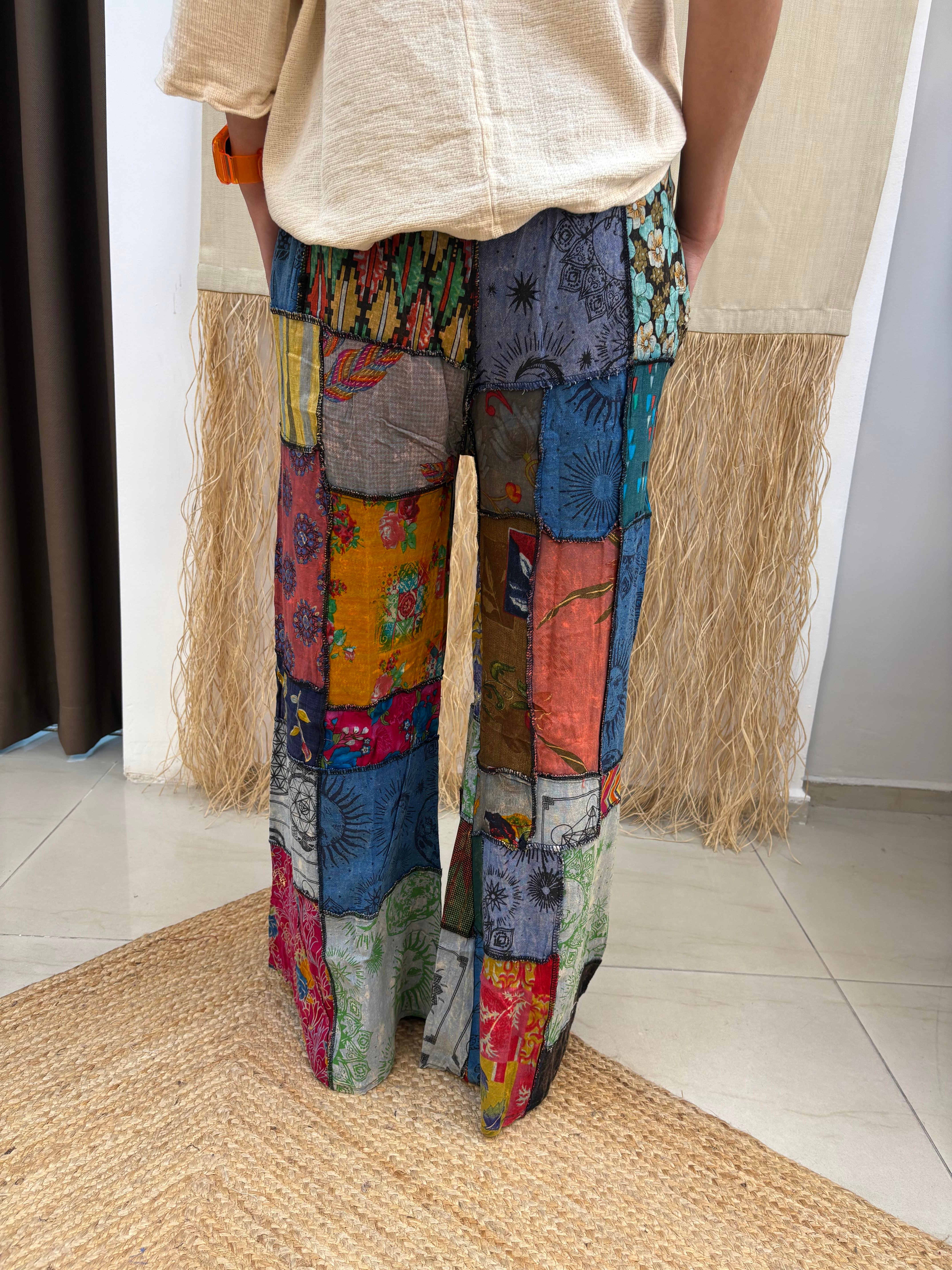 Nepal Patchwork Pantolon