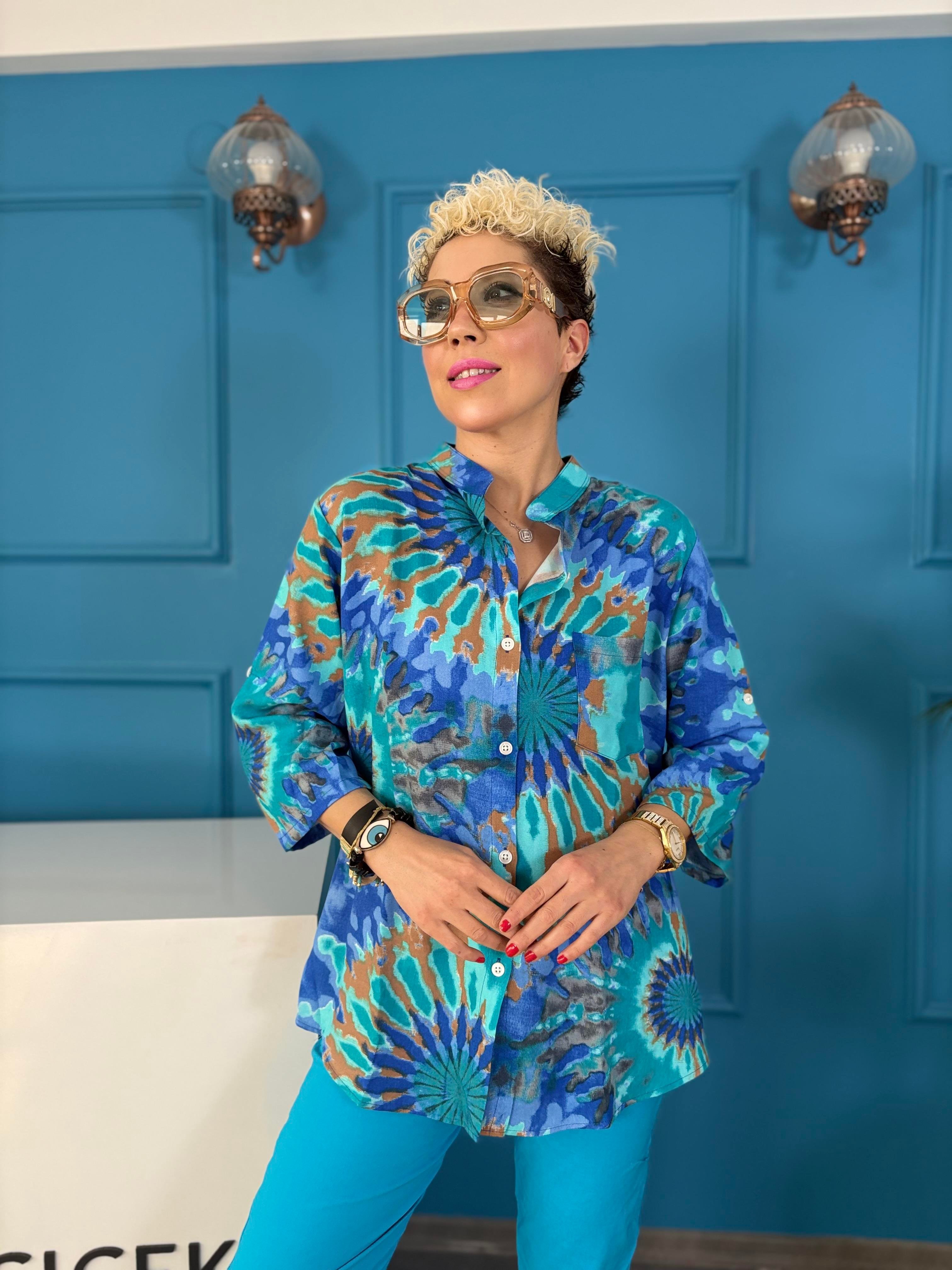 Pamuk Viskon Gömlek 6