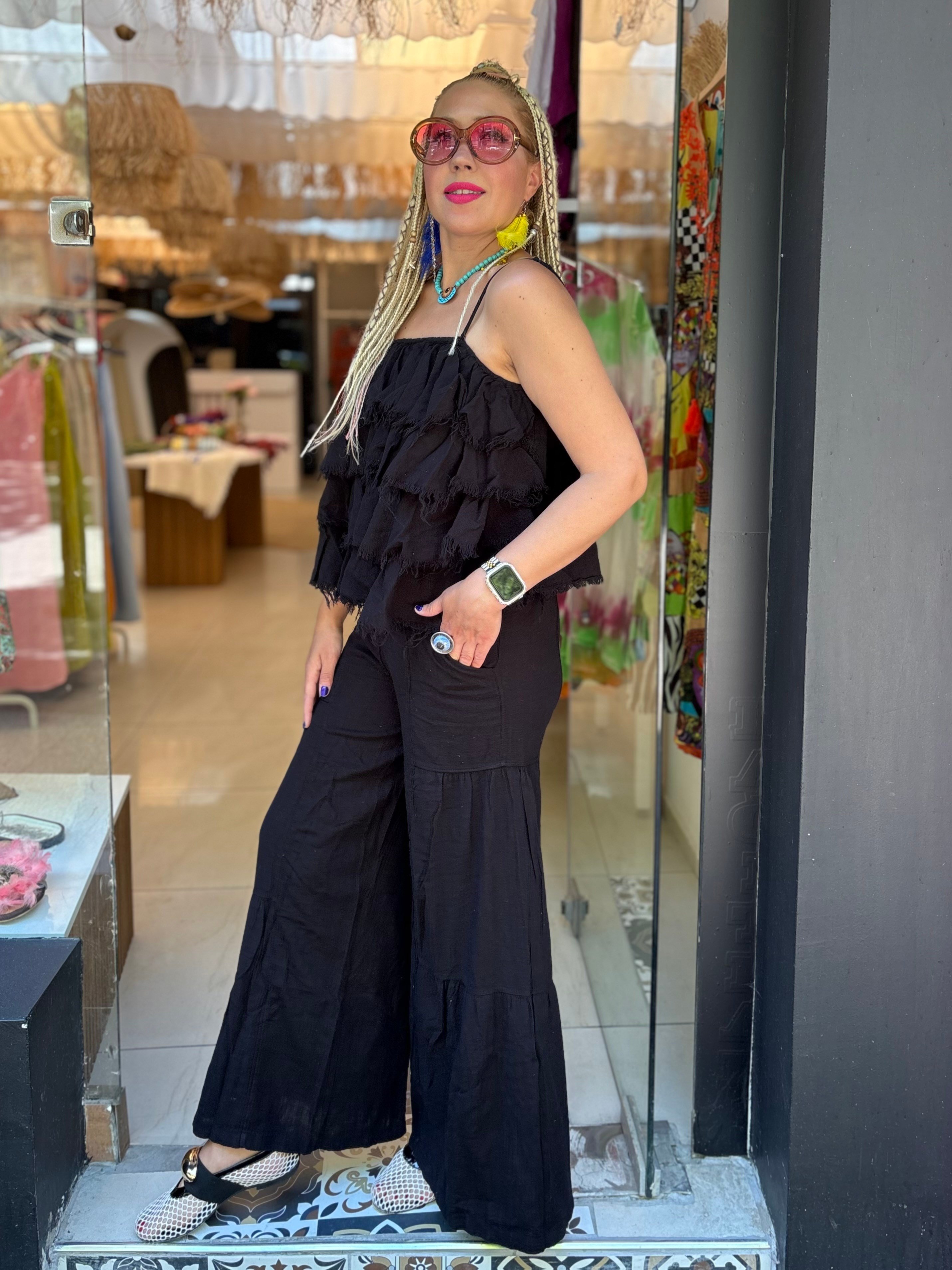 Siyah Helen Takım