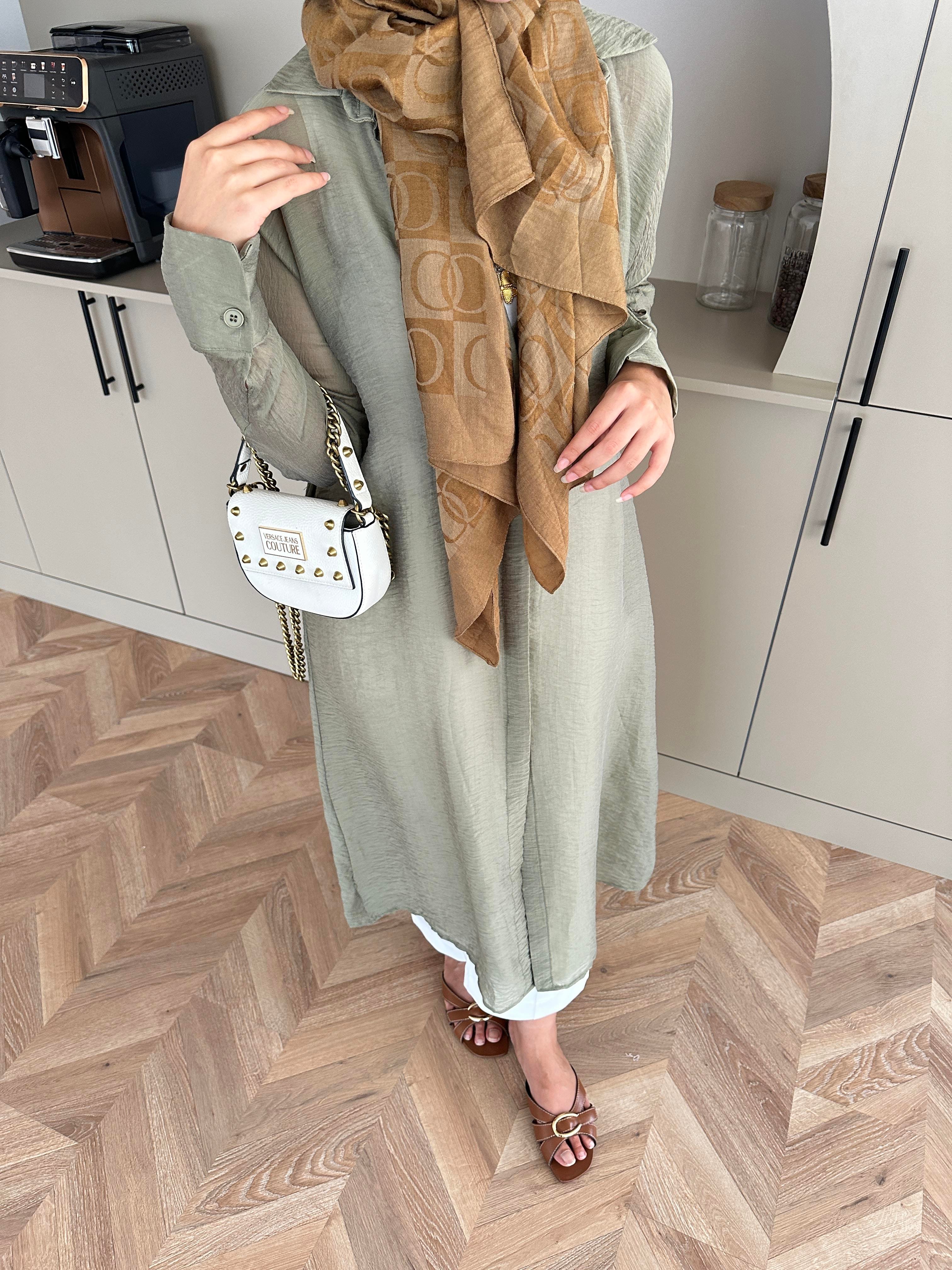 Adel Uzun Gömlek Haki