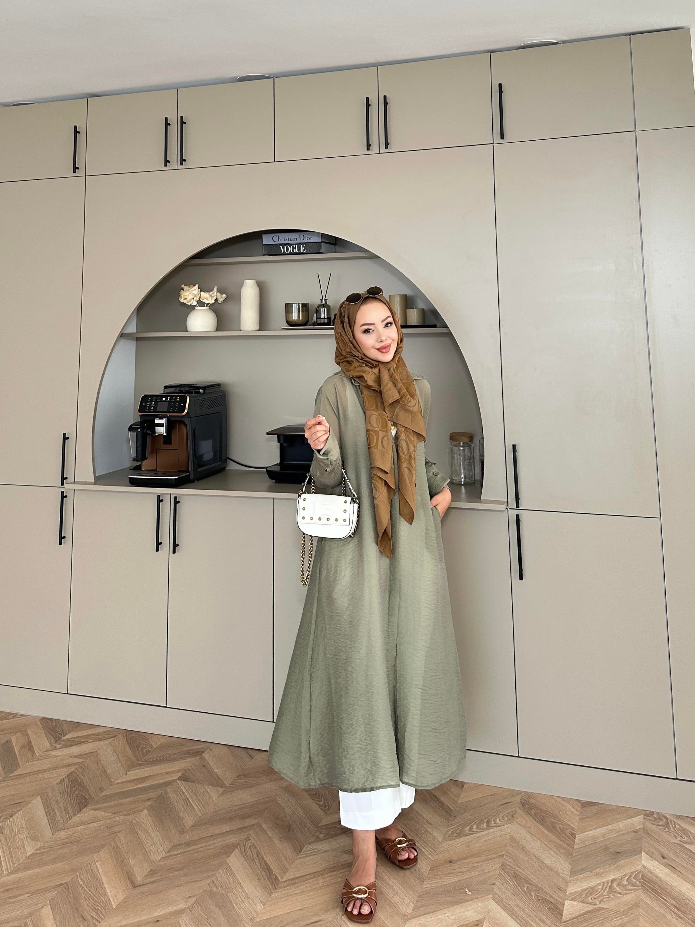 Adel Uzun Gömlek Haki