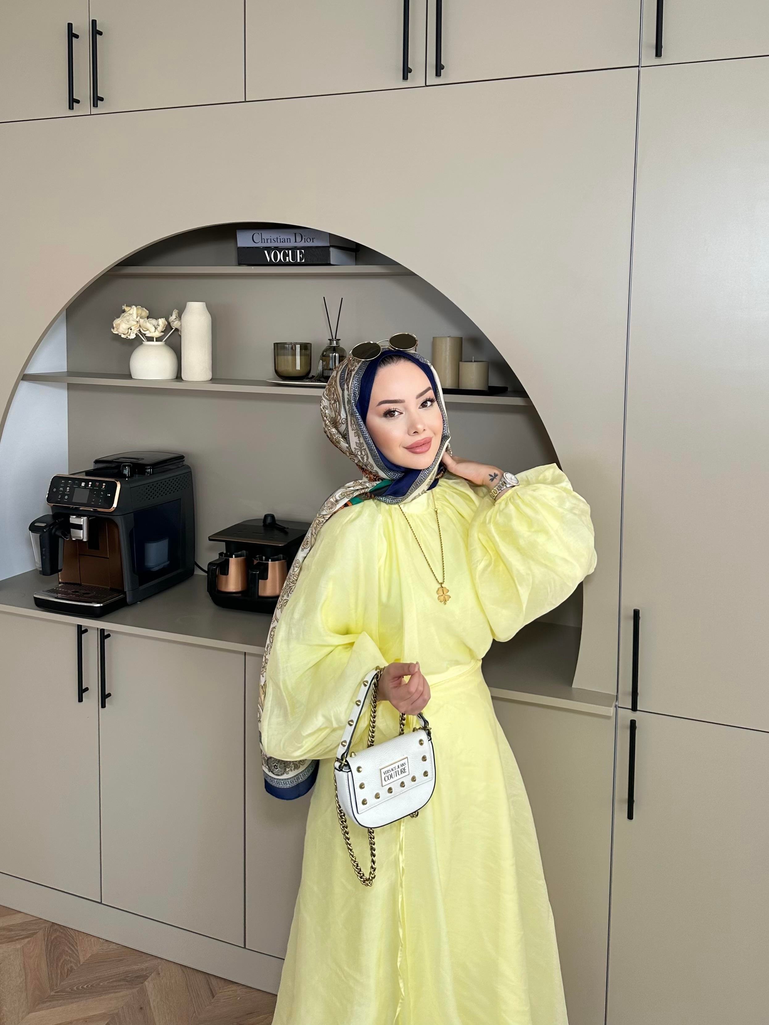 Amelia Etekli Takım Sarı