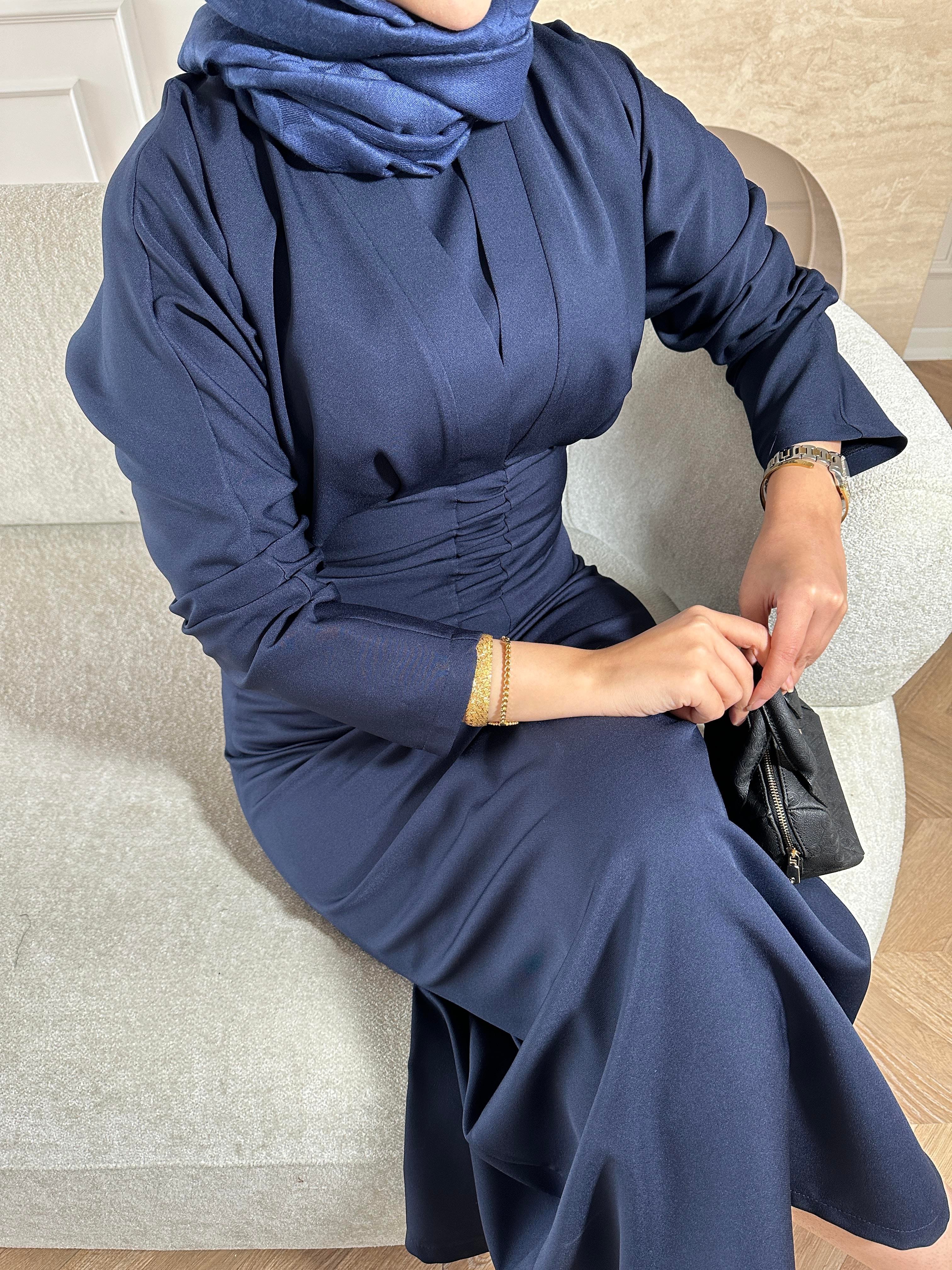 Amour Elbise Lacivert