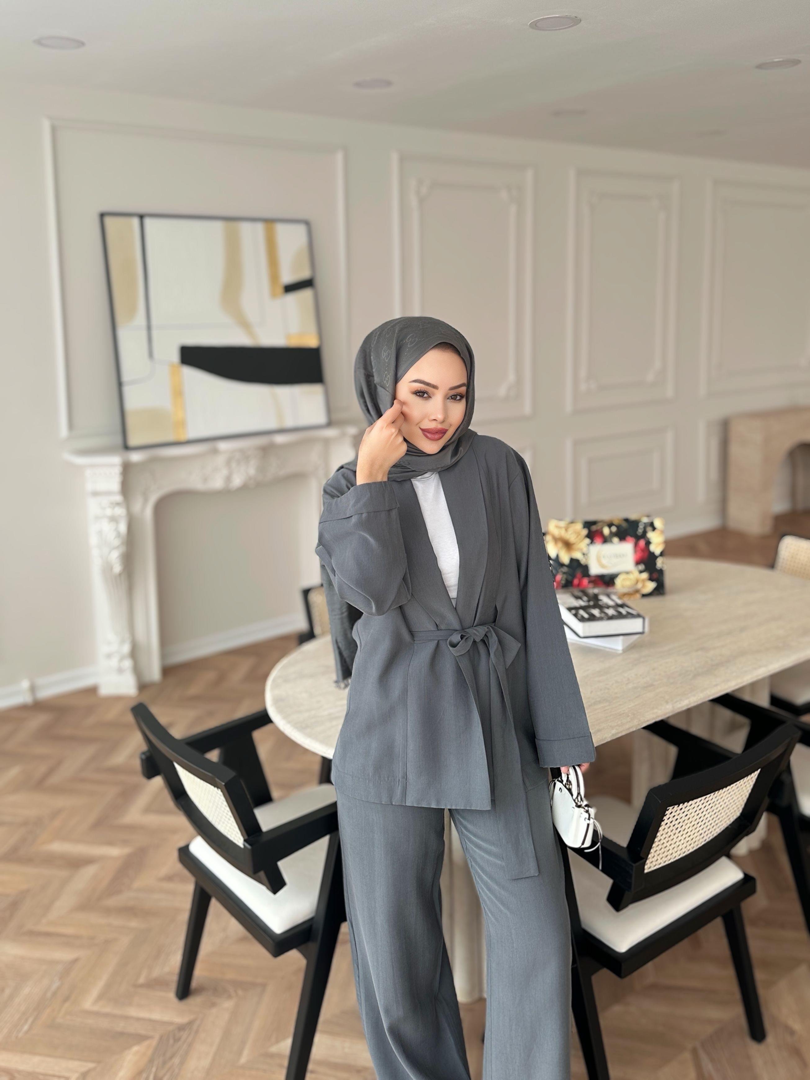 Anlr Pantolonlu Takım Antrasit