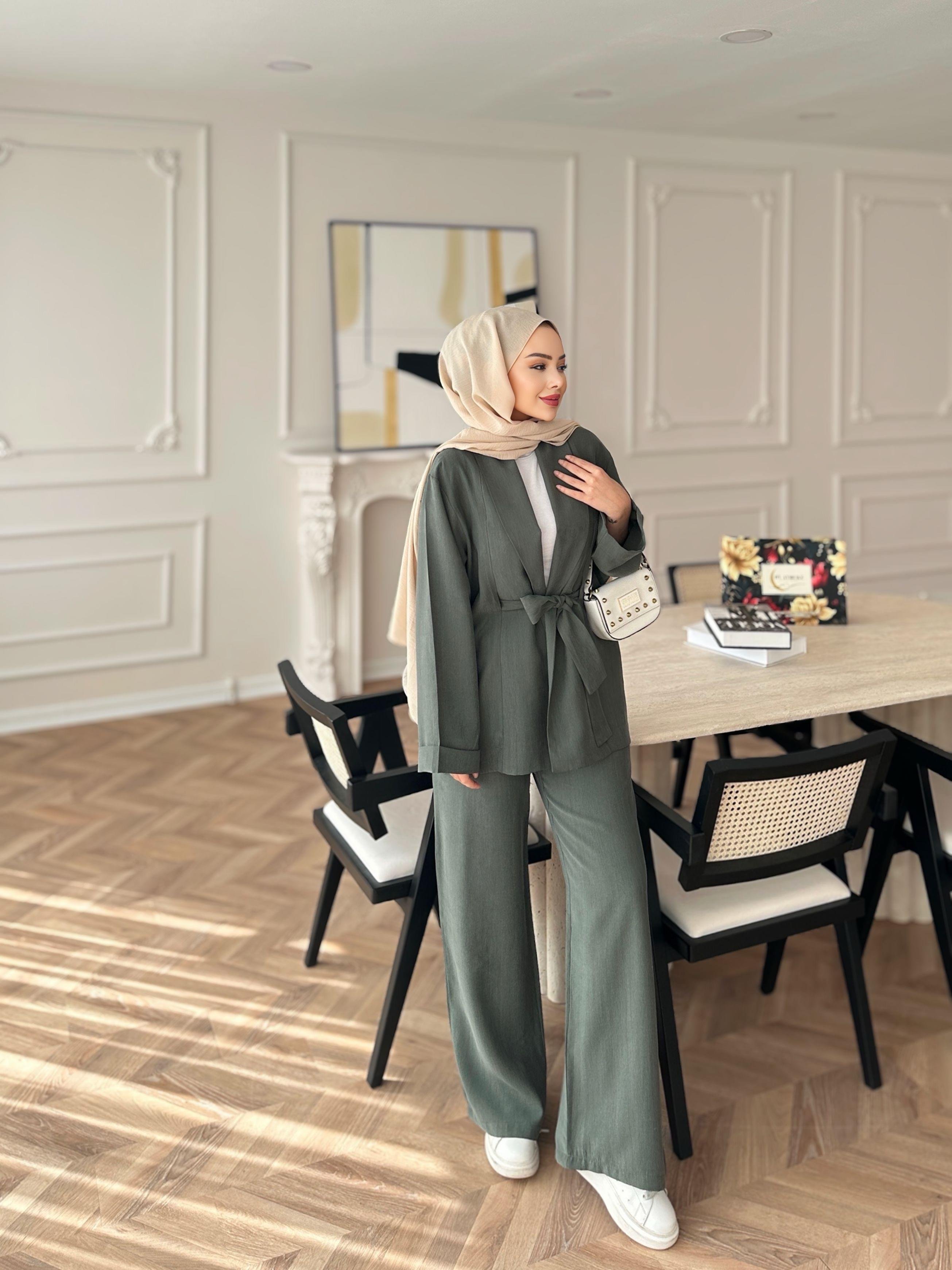 Anor Pantolonlu Takım Haki