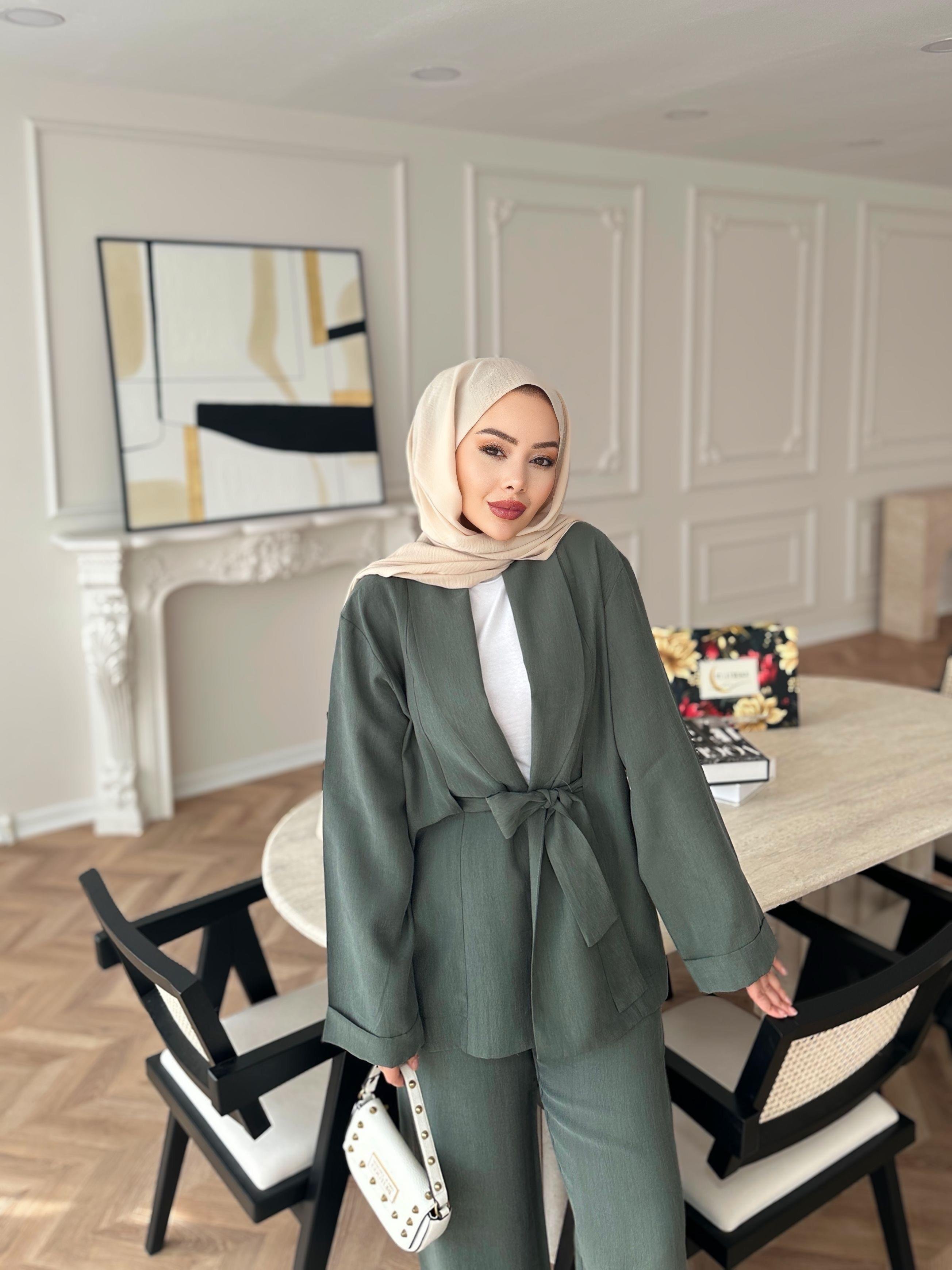 Anor Pantolonlu Takım Haki