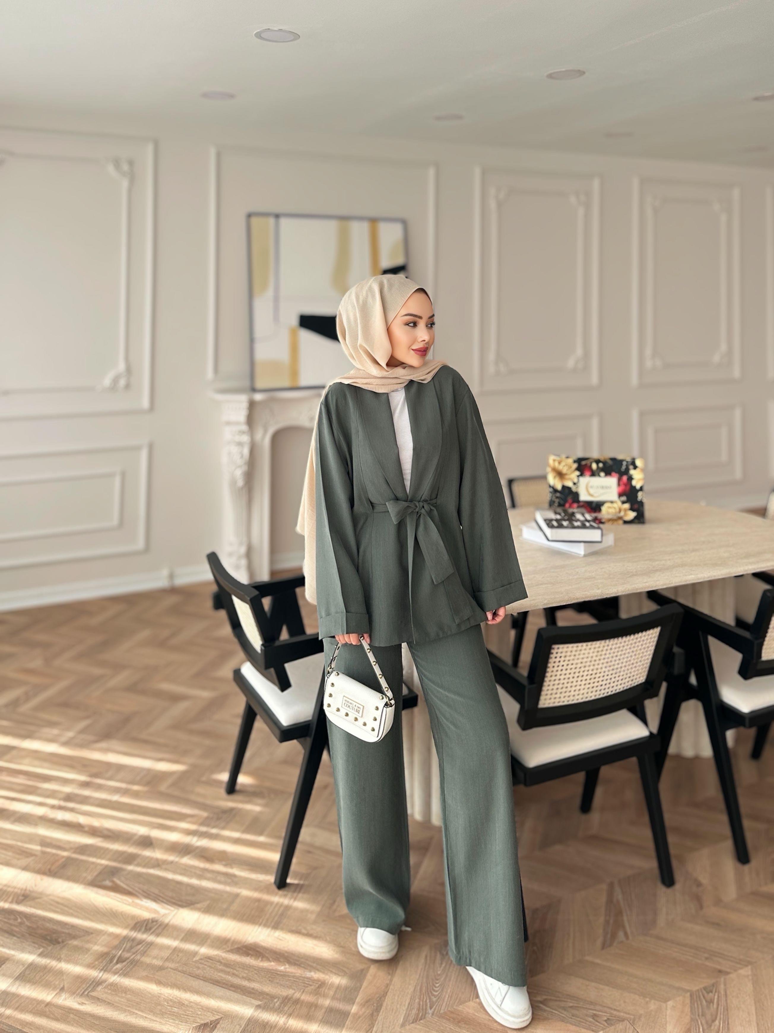 Anor Pantolonlu Takım Haki