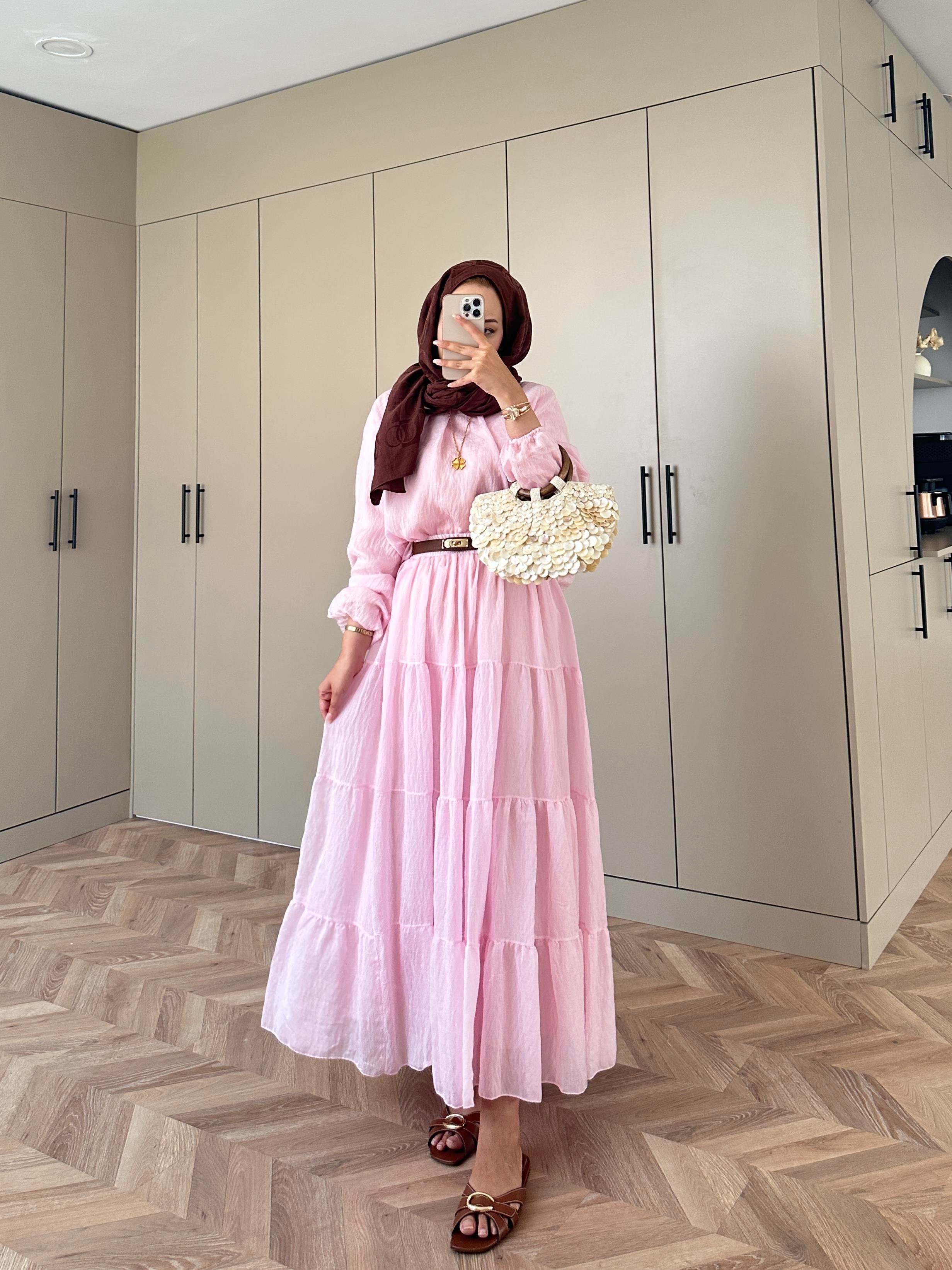 Anya Etekli Takım Pembe