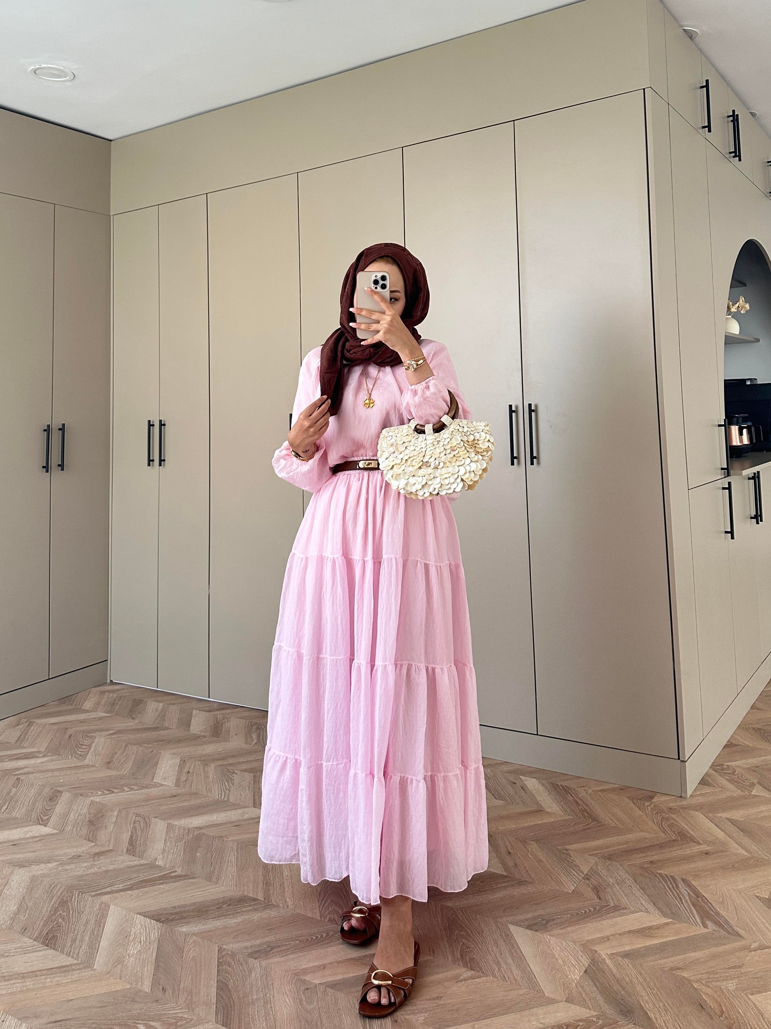 Anya Etekli Takım Pembe