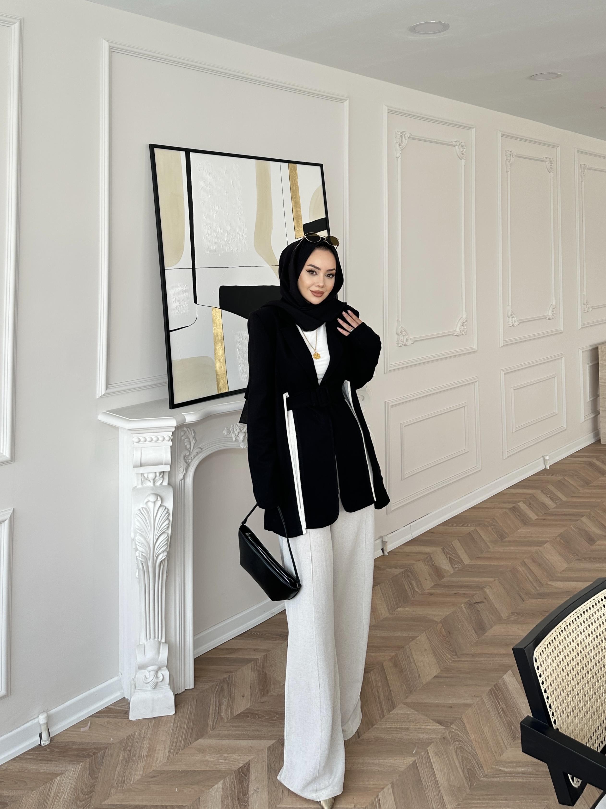 Aria Keten Takım Siyah 