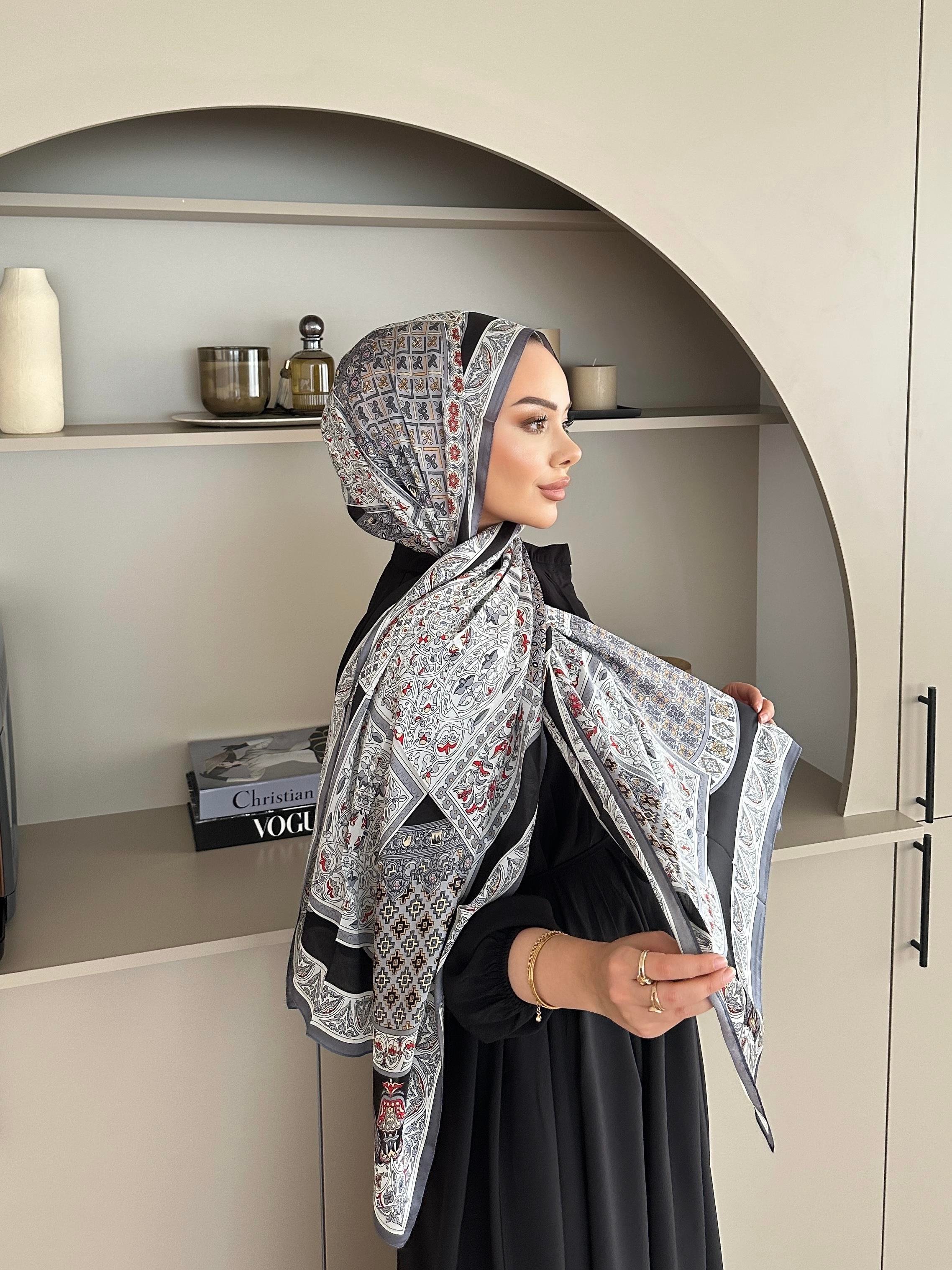 Asu İthal İpek Vual Şal Gri