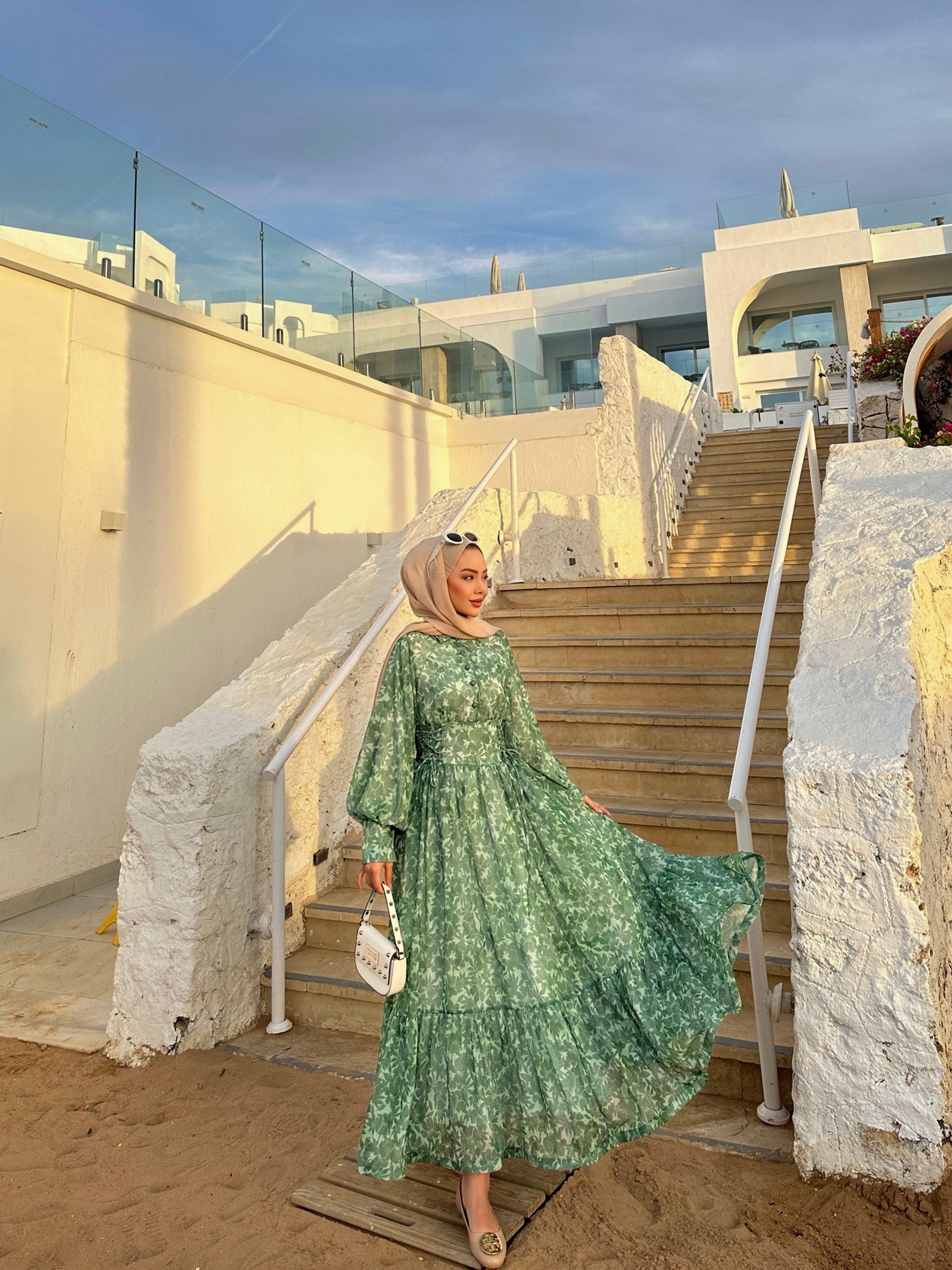 Baleria Elbise Yeşil