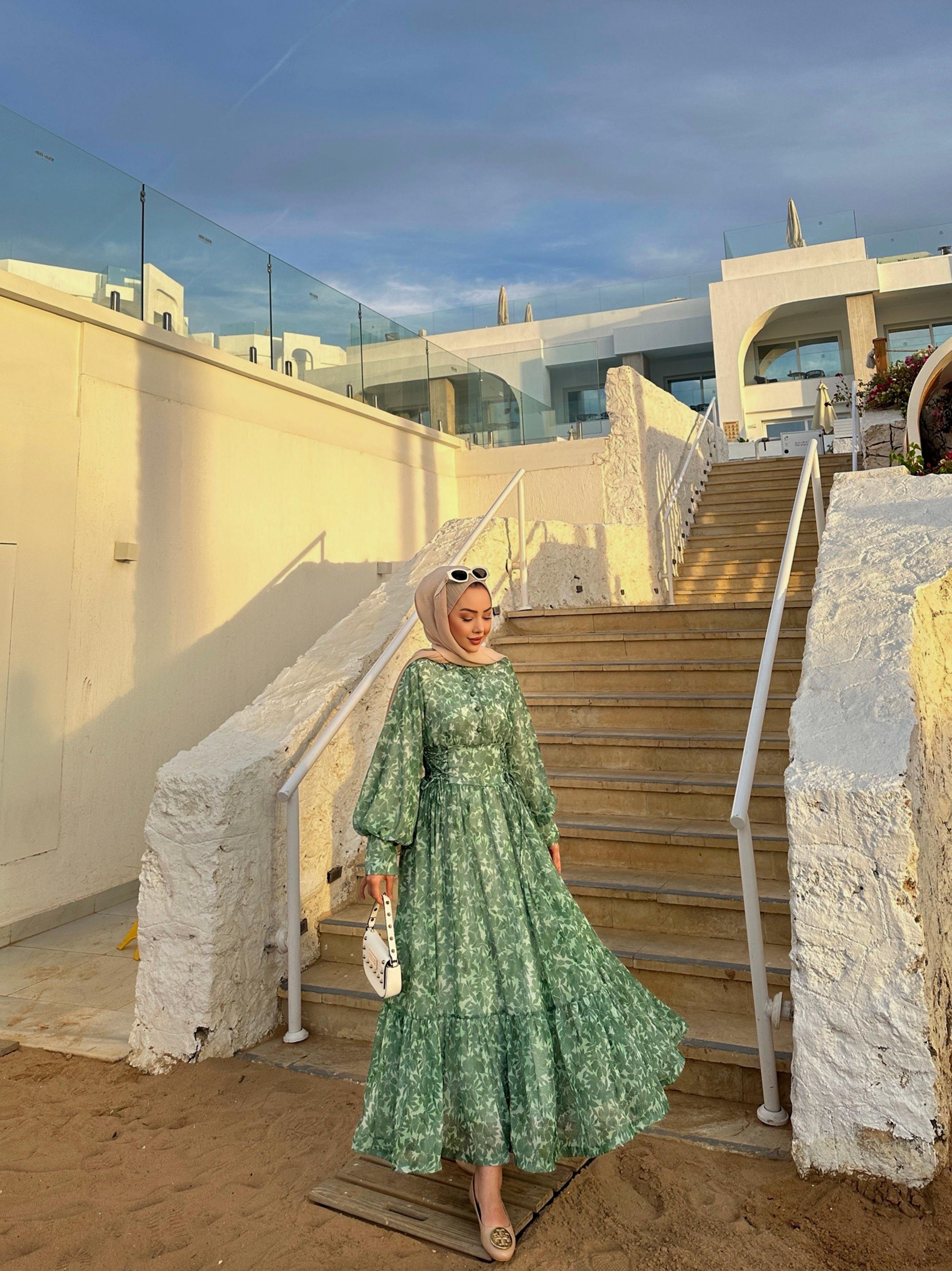 Baleria Elbise Yeşil