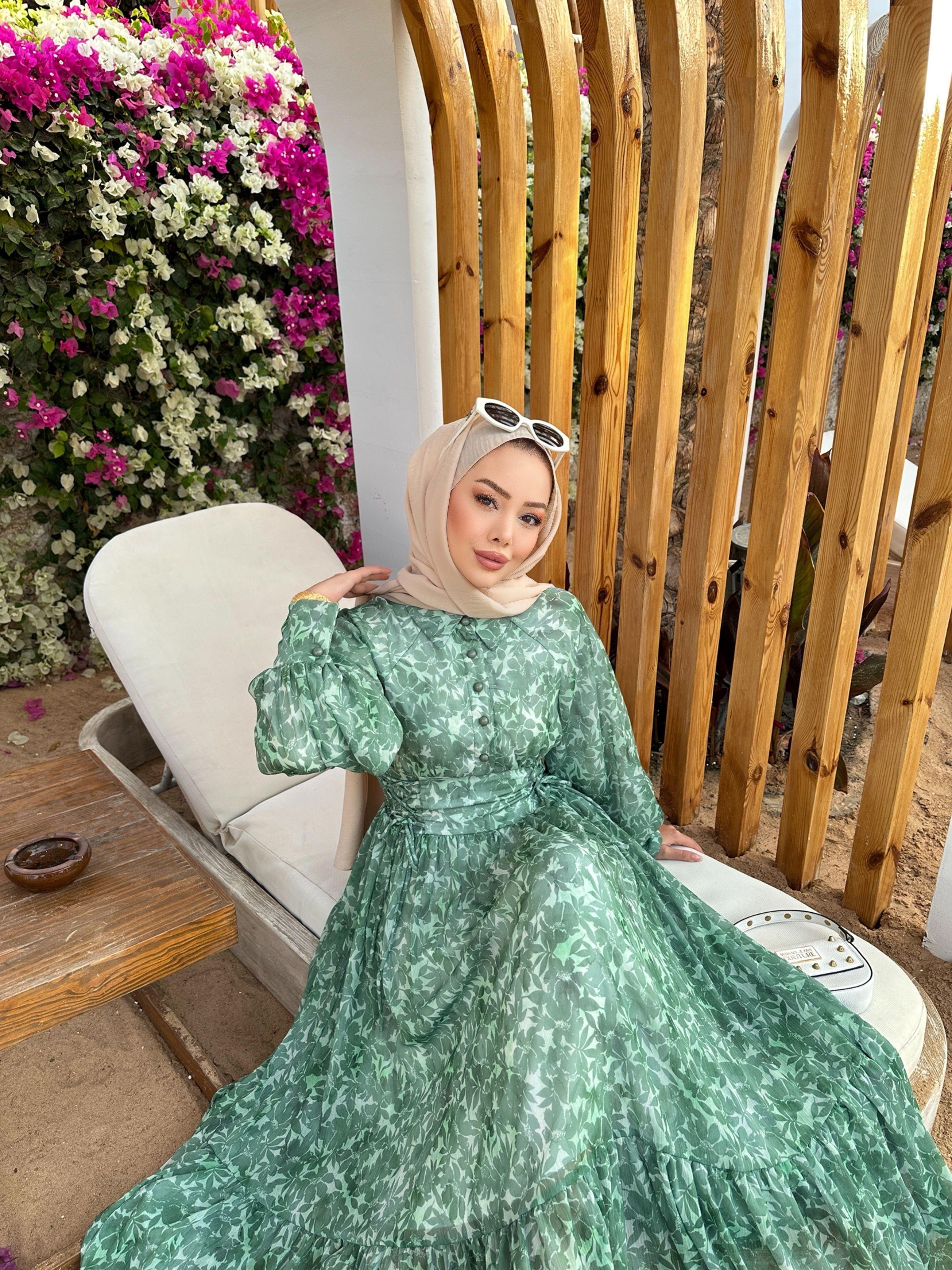 Baleria Elbise Yeşil