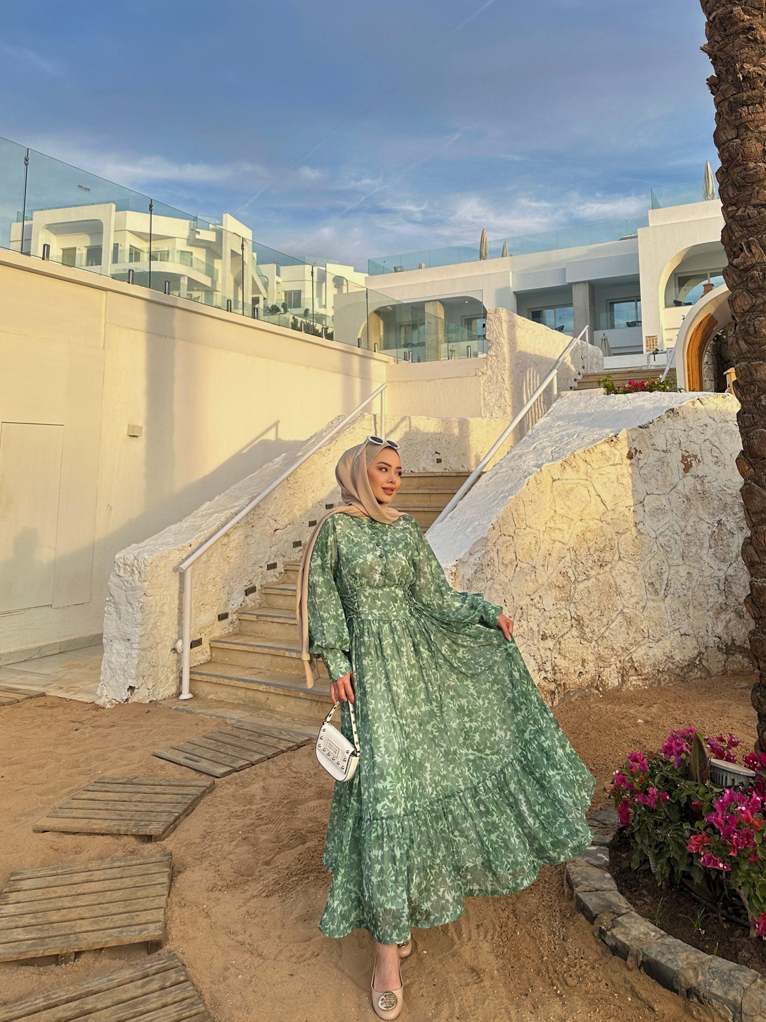 Baleria Elbise Yeşil