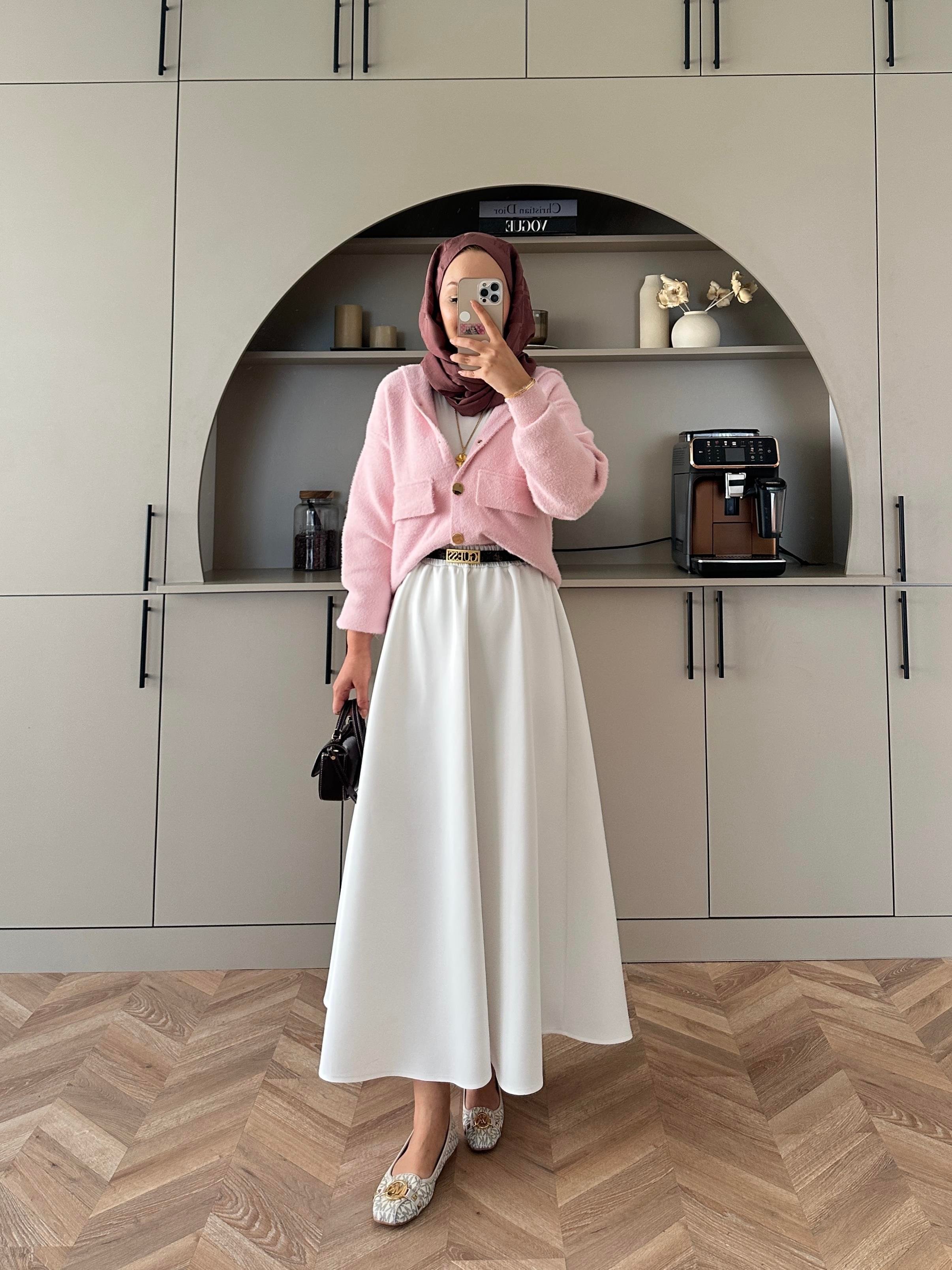 Becca Angora Hırka Pembe